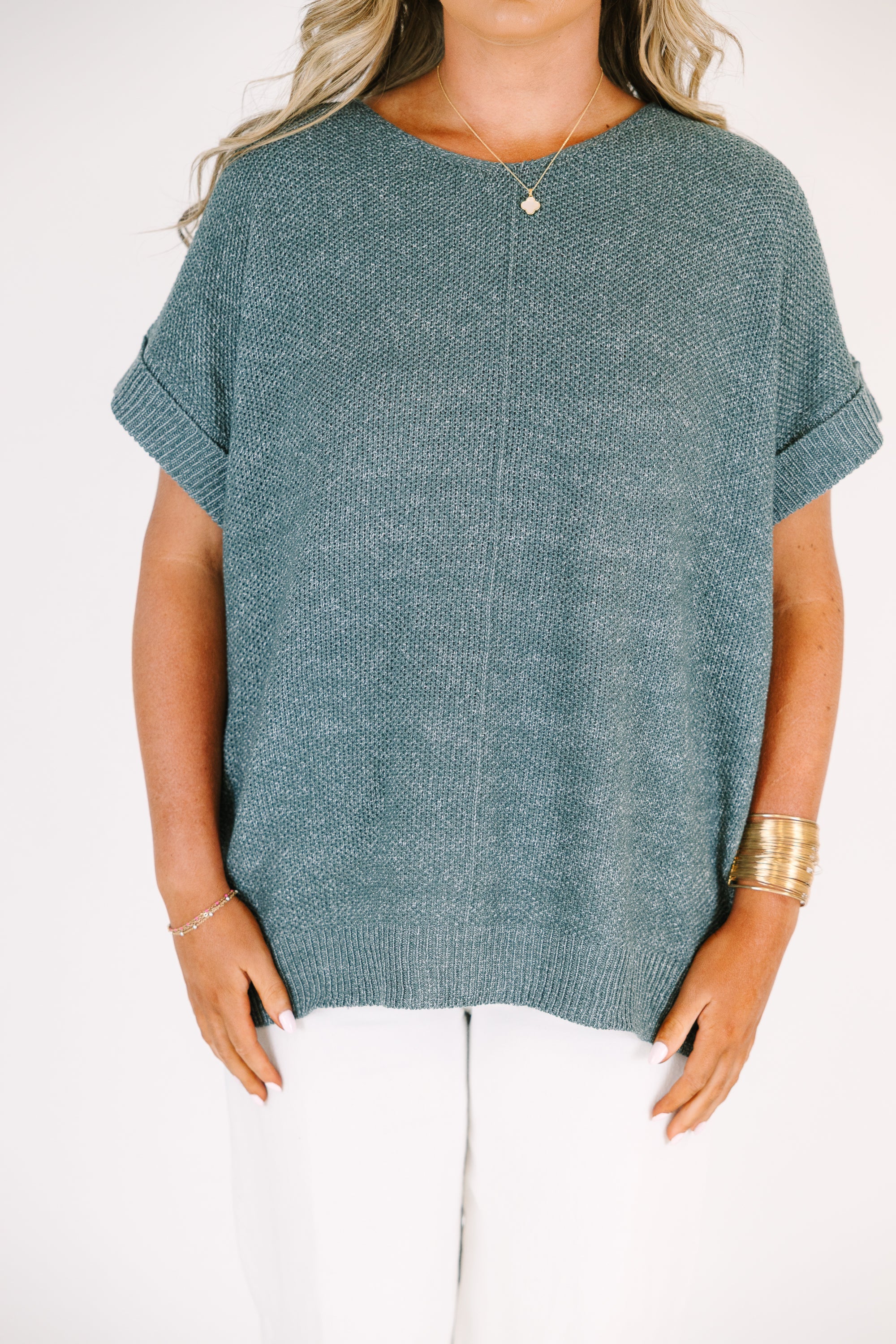 Always Effortless Sweater, Ash Jade
