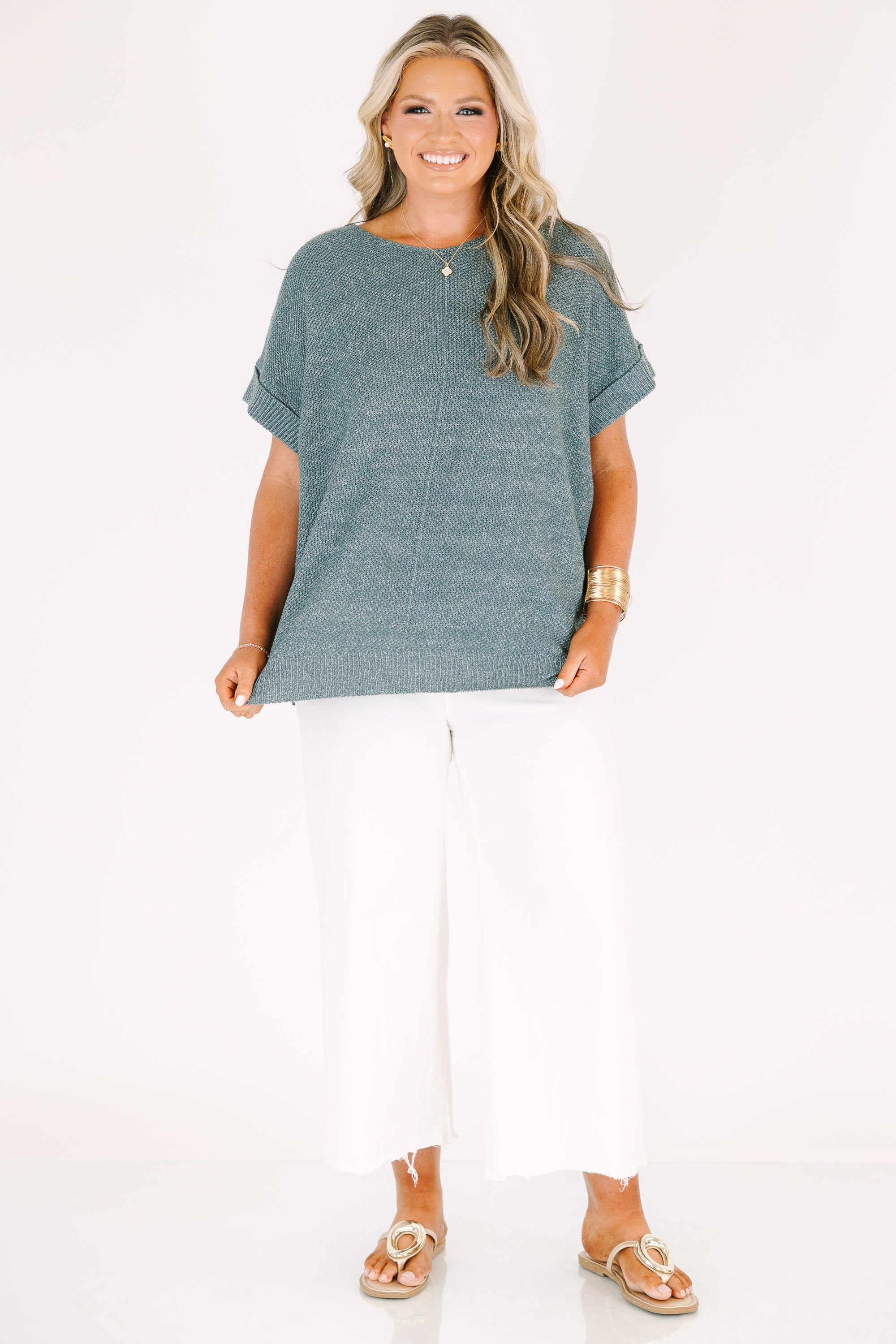 Always Effortless Sweater, Ash Jade