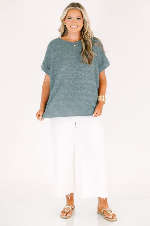 Always Effortless Sweater, Ash Jade