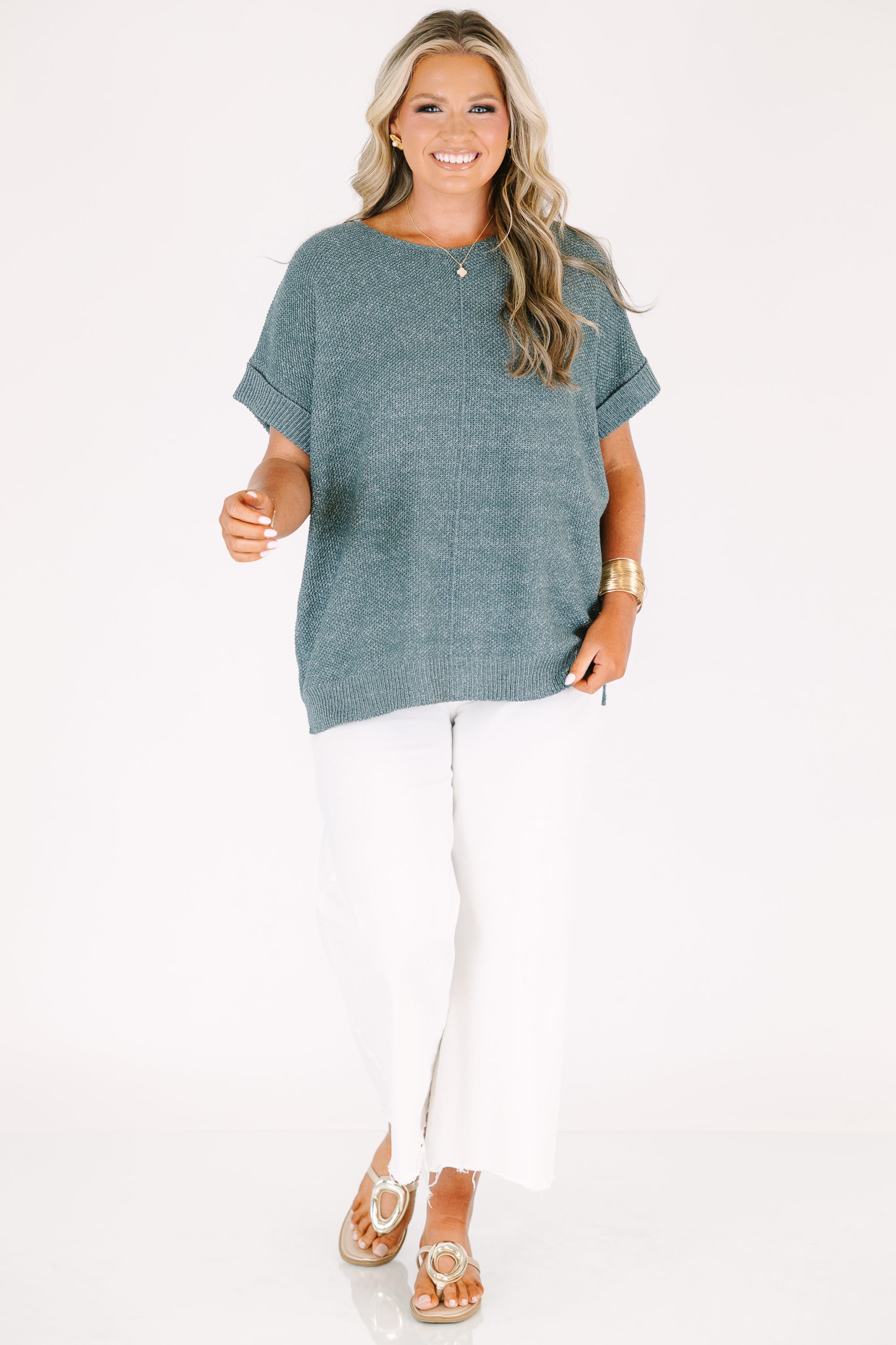 Always Effortless Sweater, Ash Jade