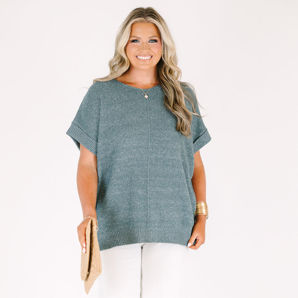 Always Effortless Sweater, Ash Jade