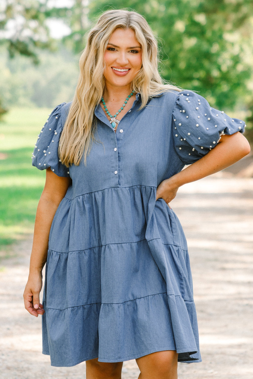 Always Meant To Be Dress, Dark Denim