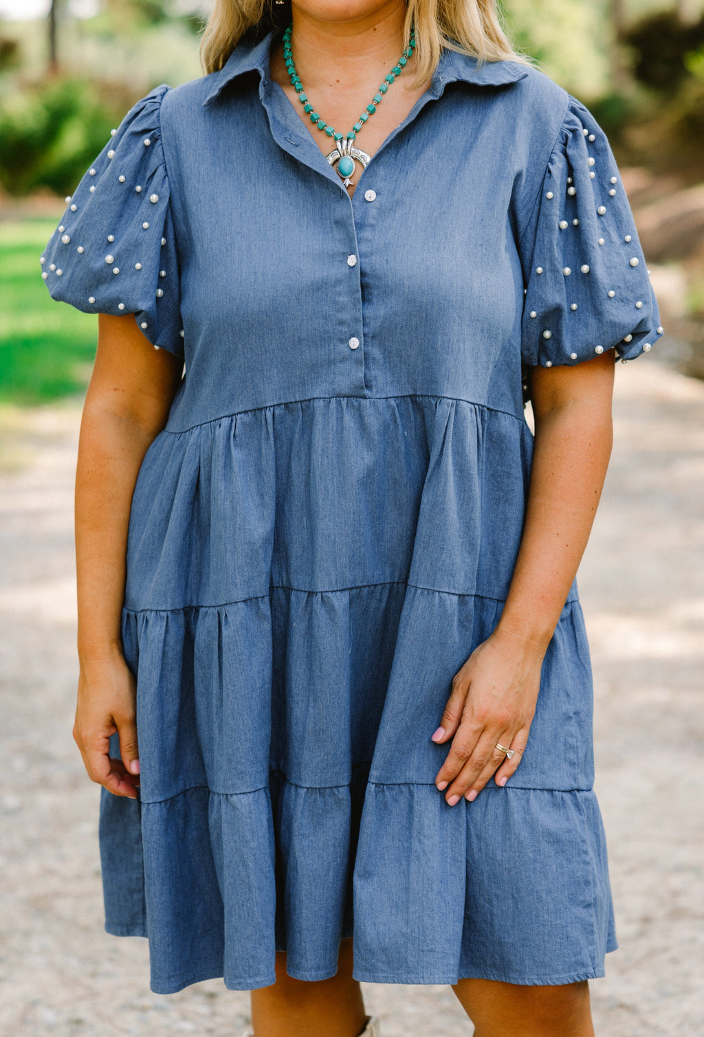 Always Meant To Be Dress, Dark Denim