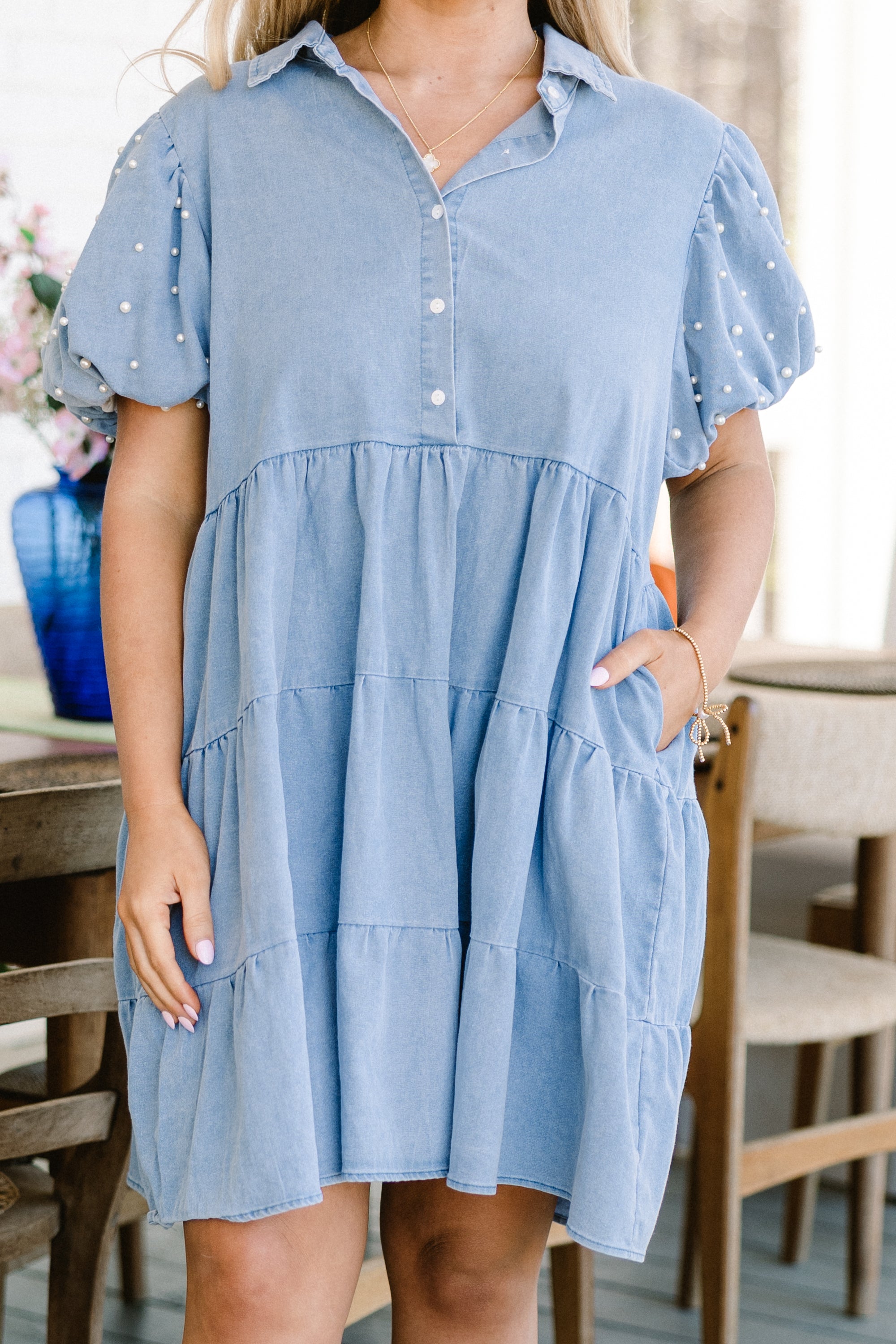 Always Meant To Be Dress, Denim