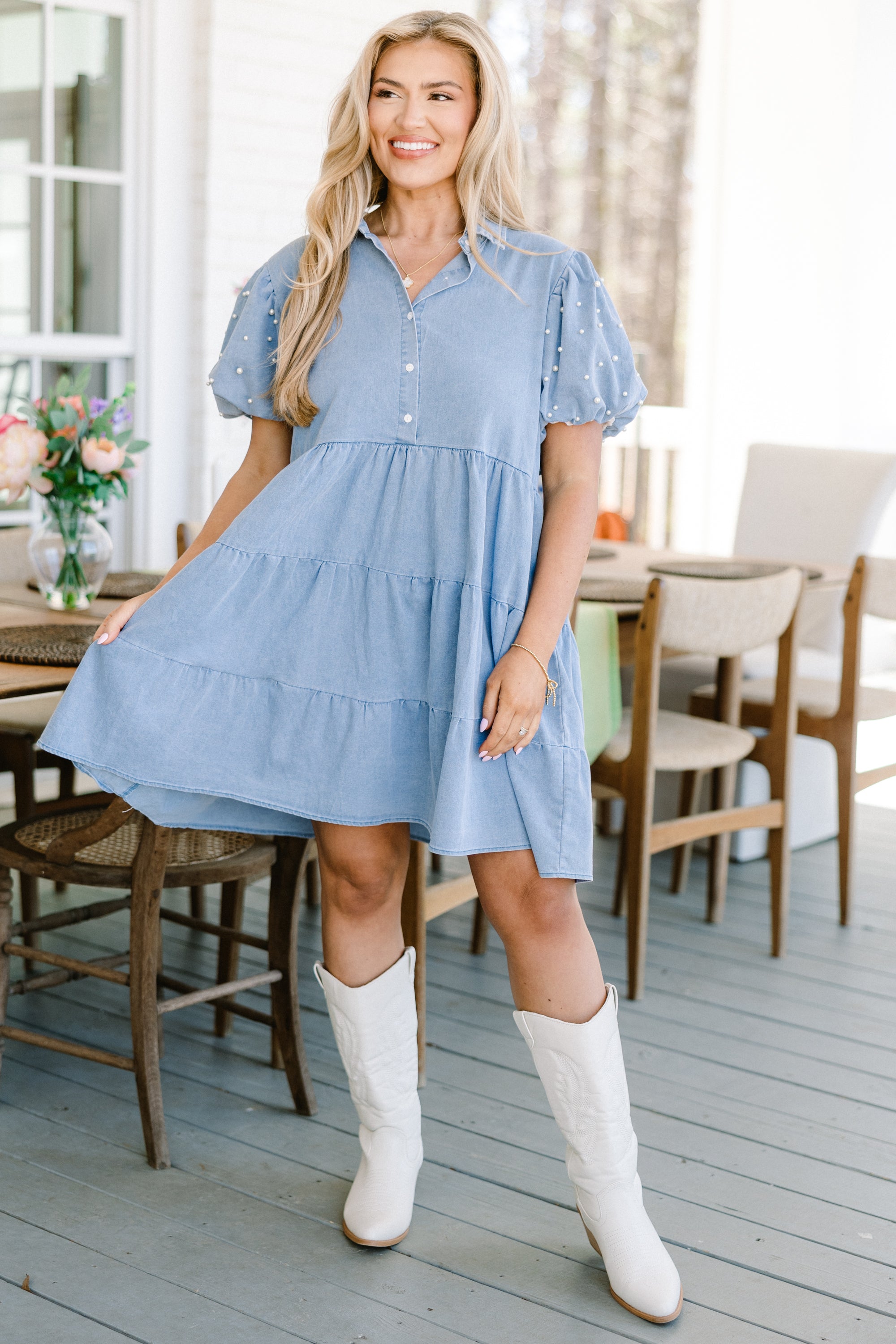 Always Meant To Be Dress, Denim