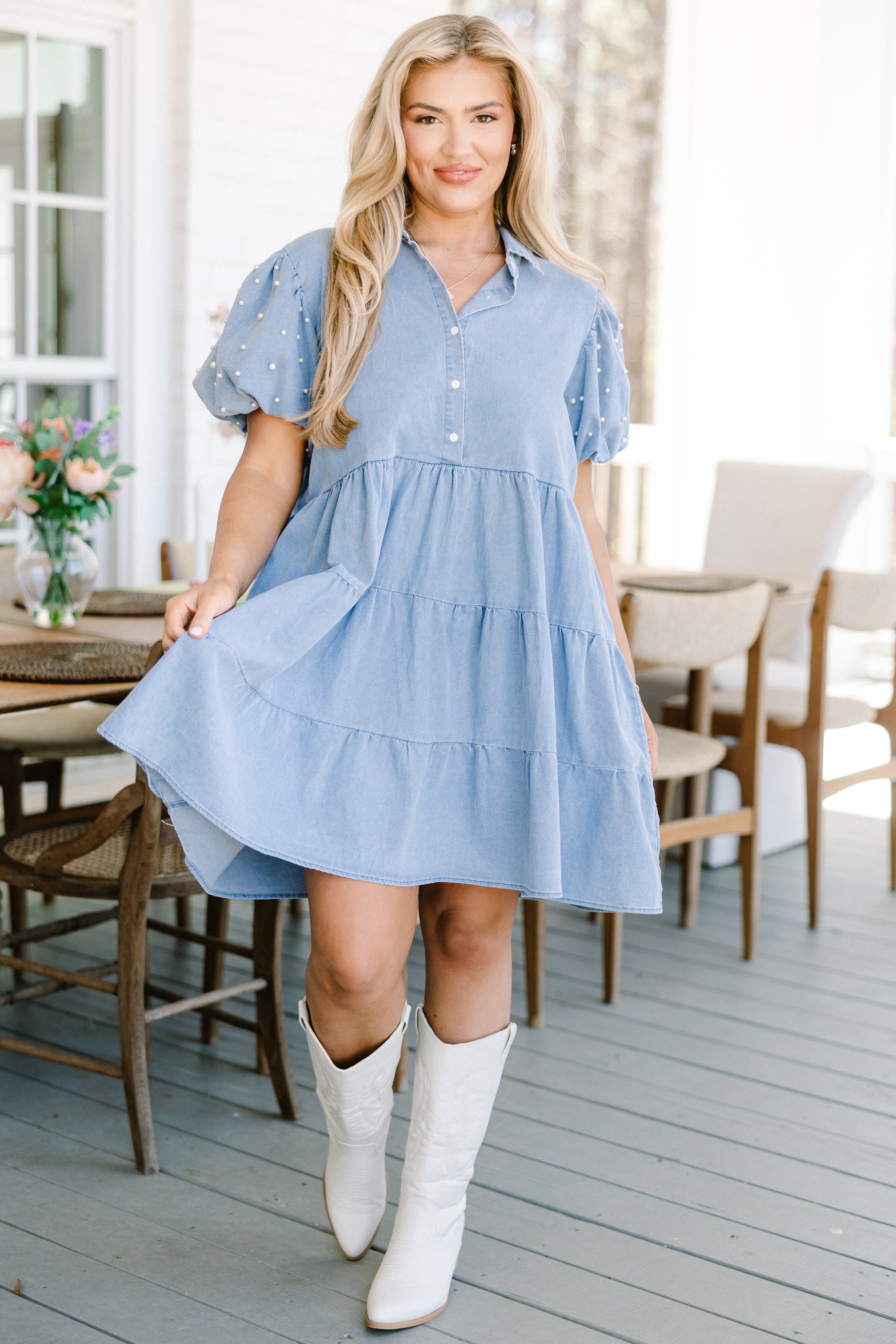 Always Meant To Be Dress, Denim