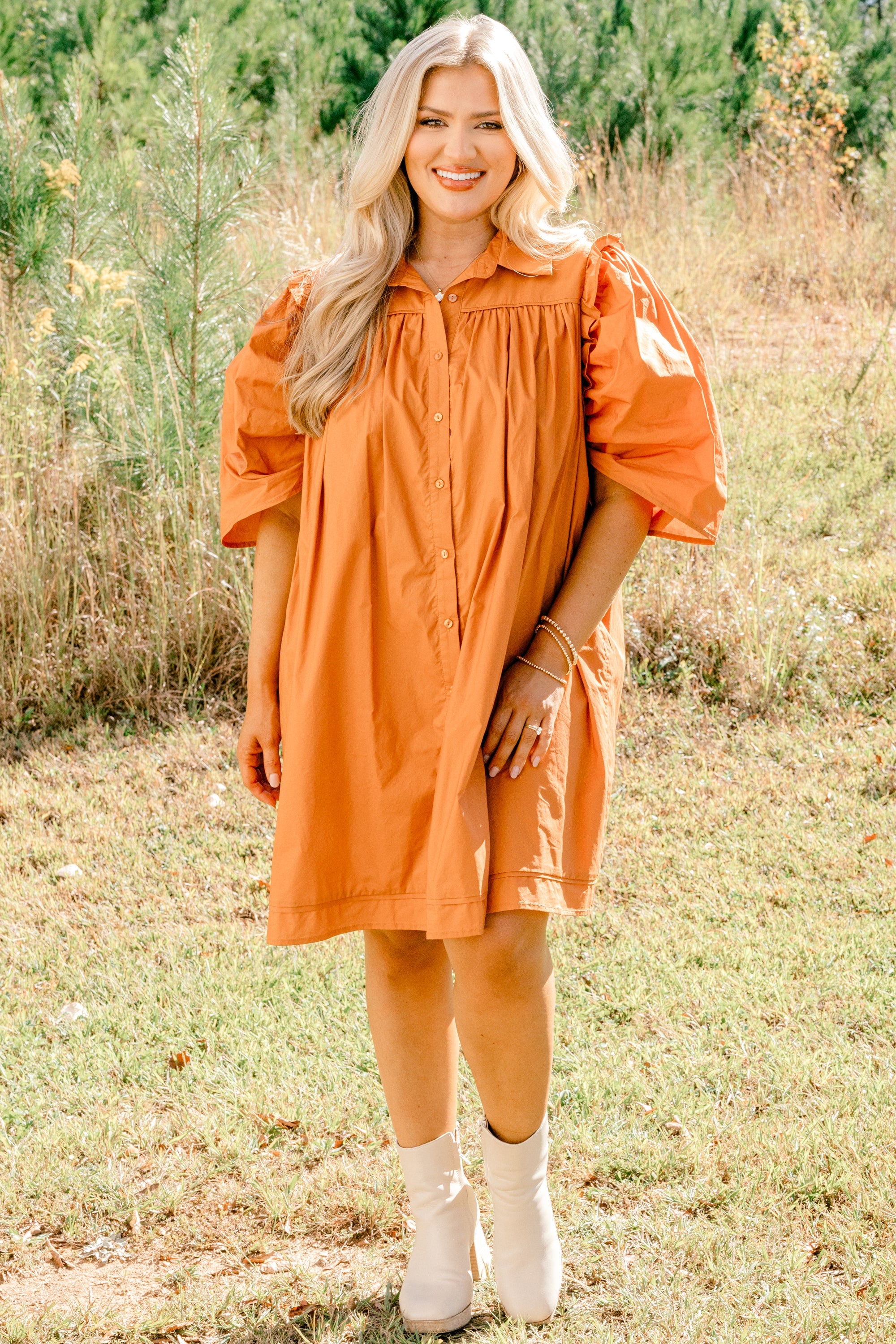 Always Right Dress, Brown