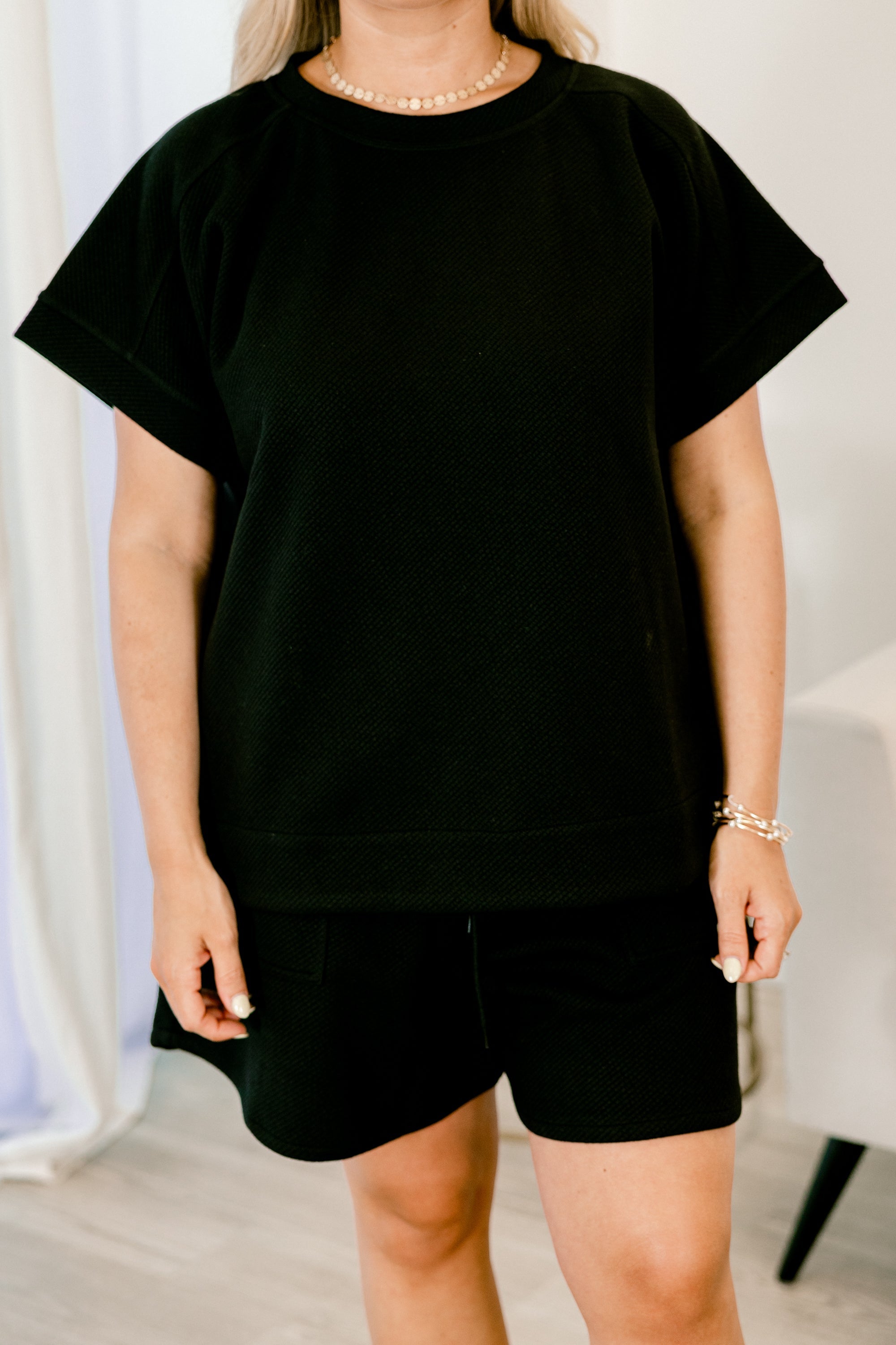 Always The Same Thing Top, Black