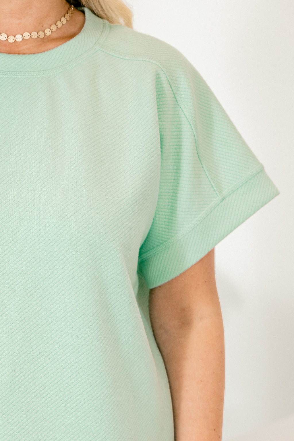 Always The Same Thing Top, Seafoam
