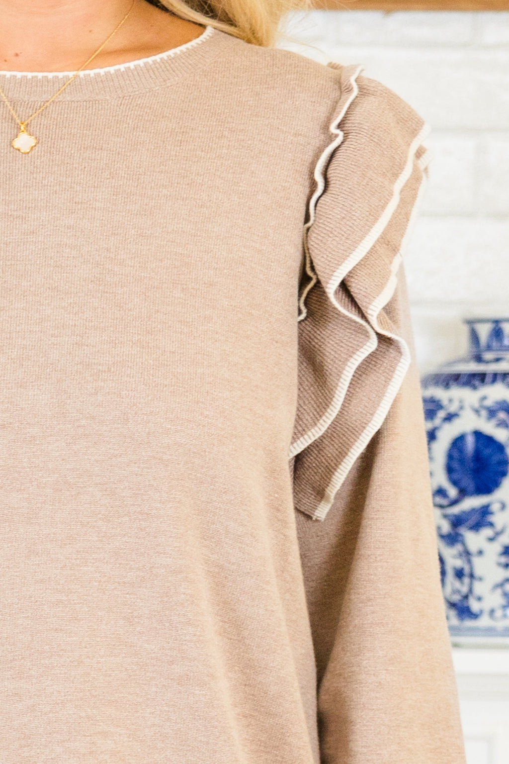 Always Timeless Sweater, Taupe