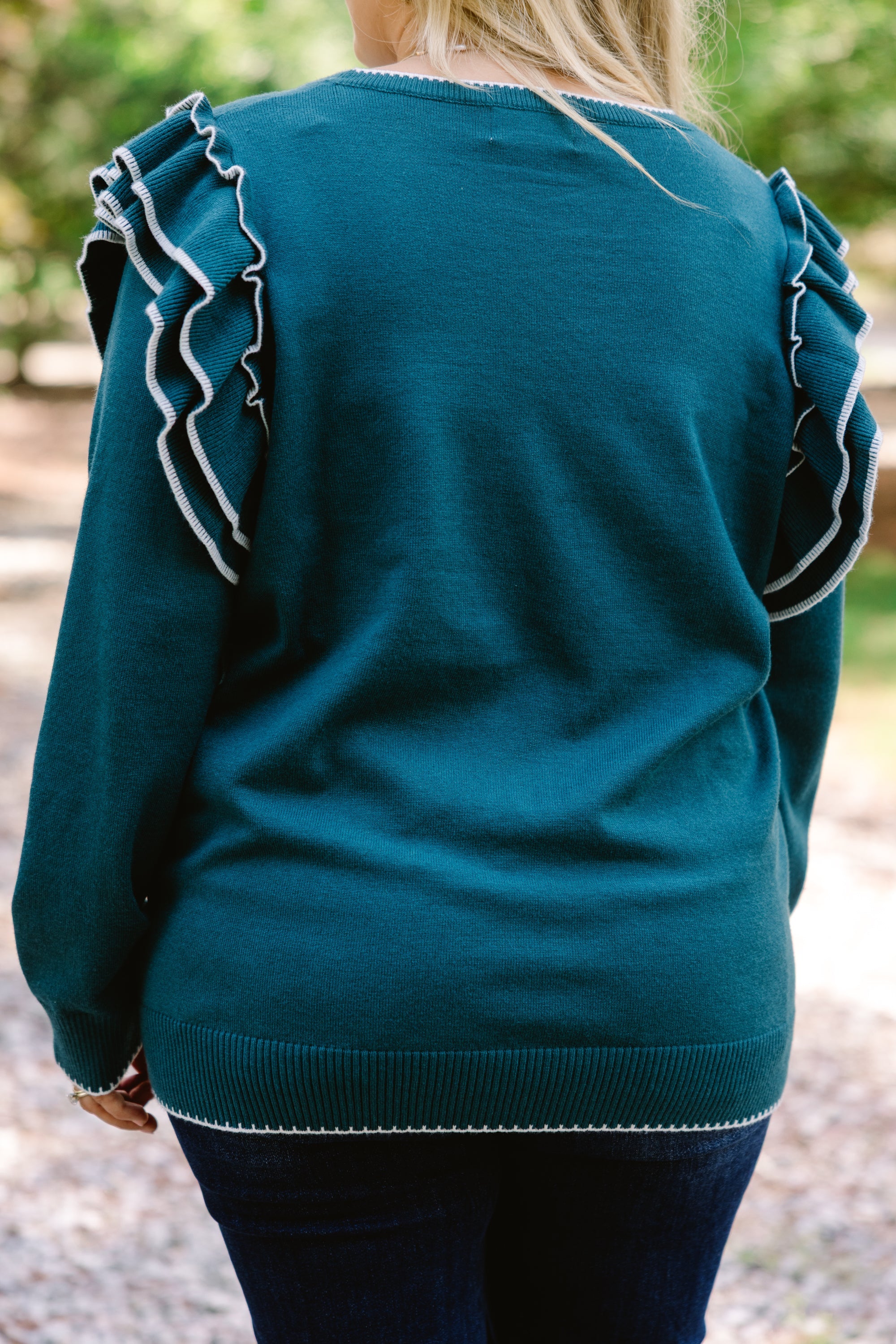 Always Timeless Sweater, Teal
