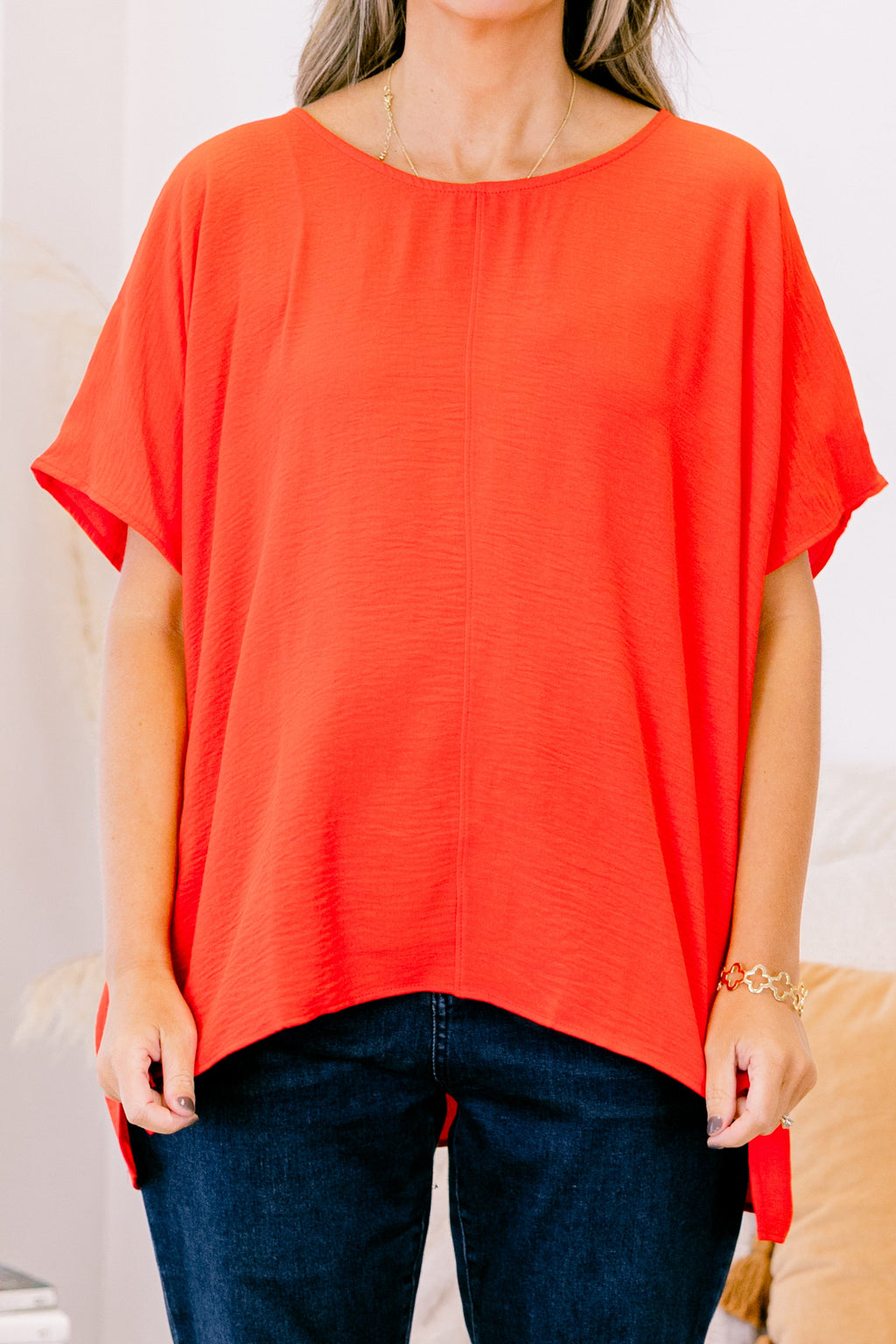 Always With You Top, Coral