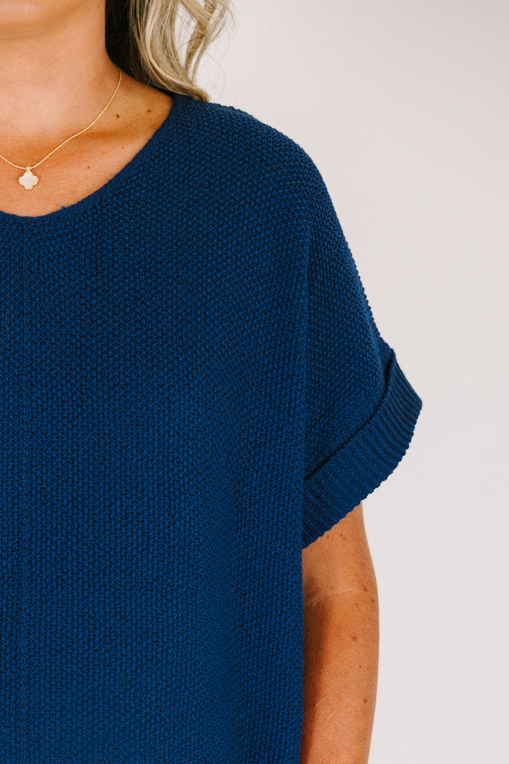 Always Effortless Sweater, Light Navy