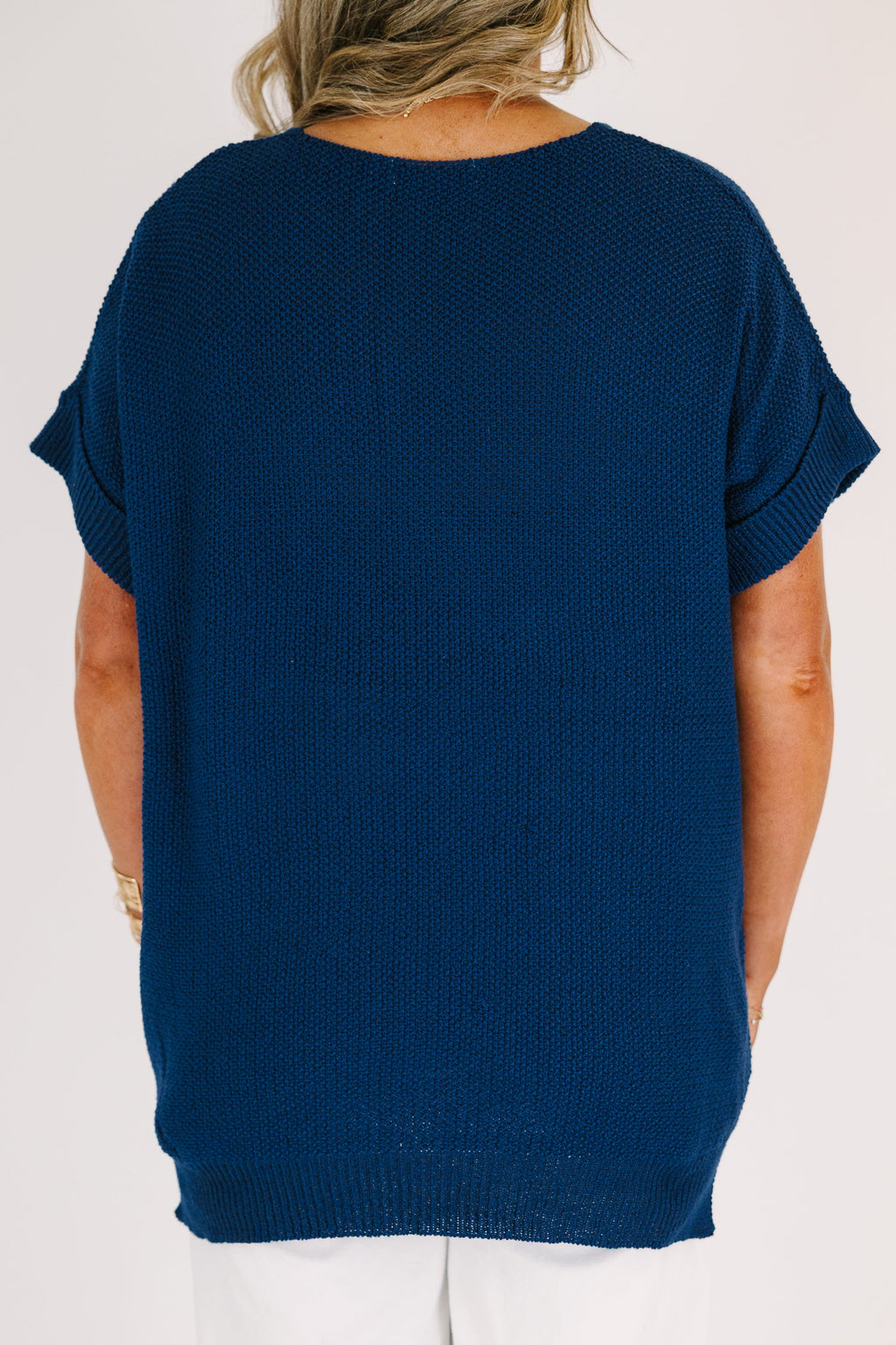 Always Effortless Sweater, Light Navy