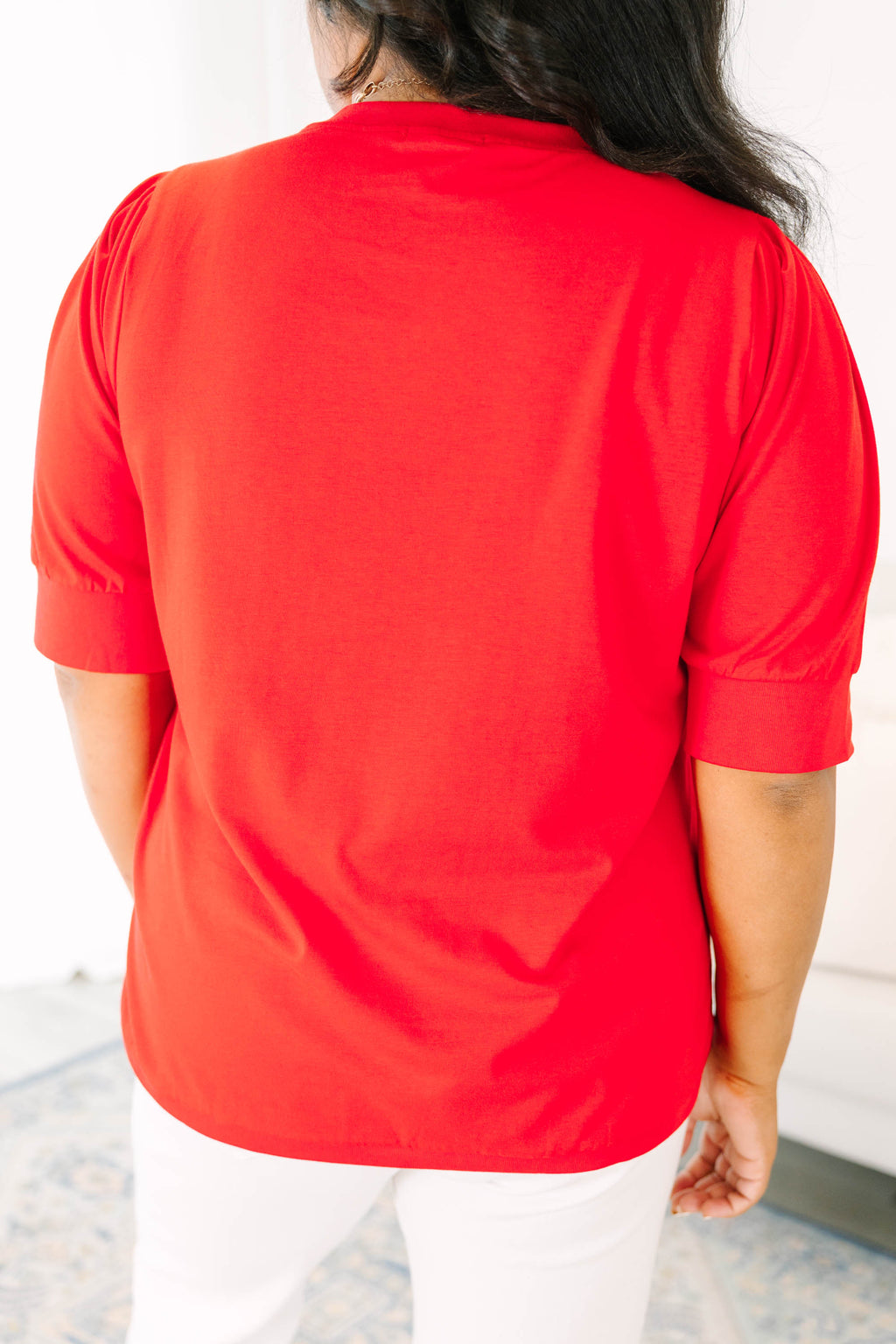 An Easy Love Top, Red