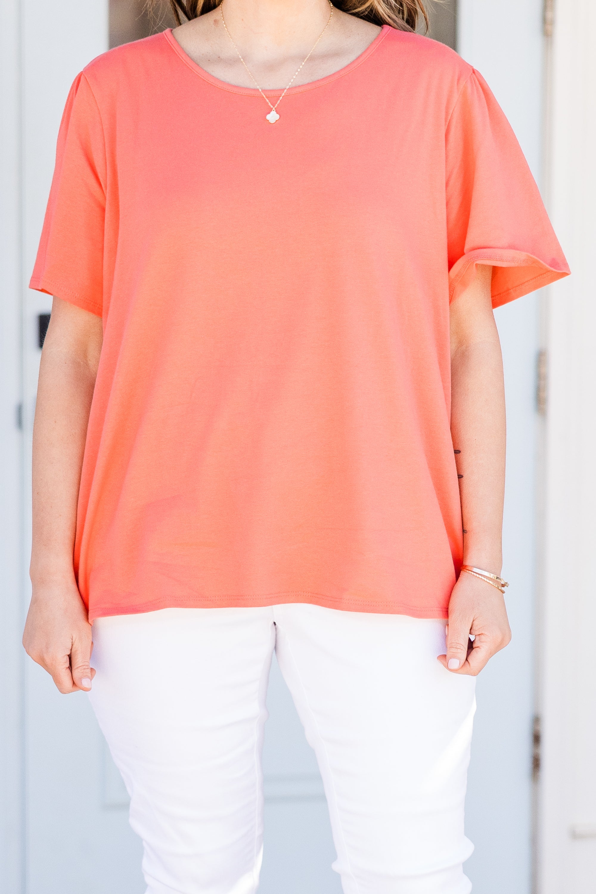 An Open Book Top, Coral