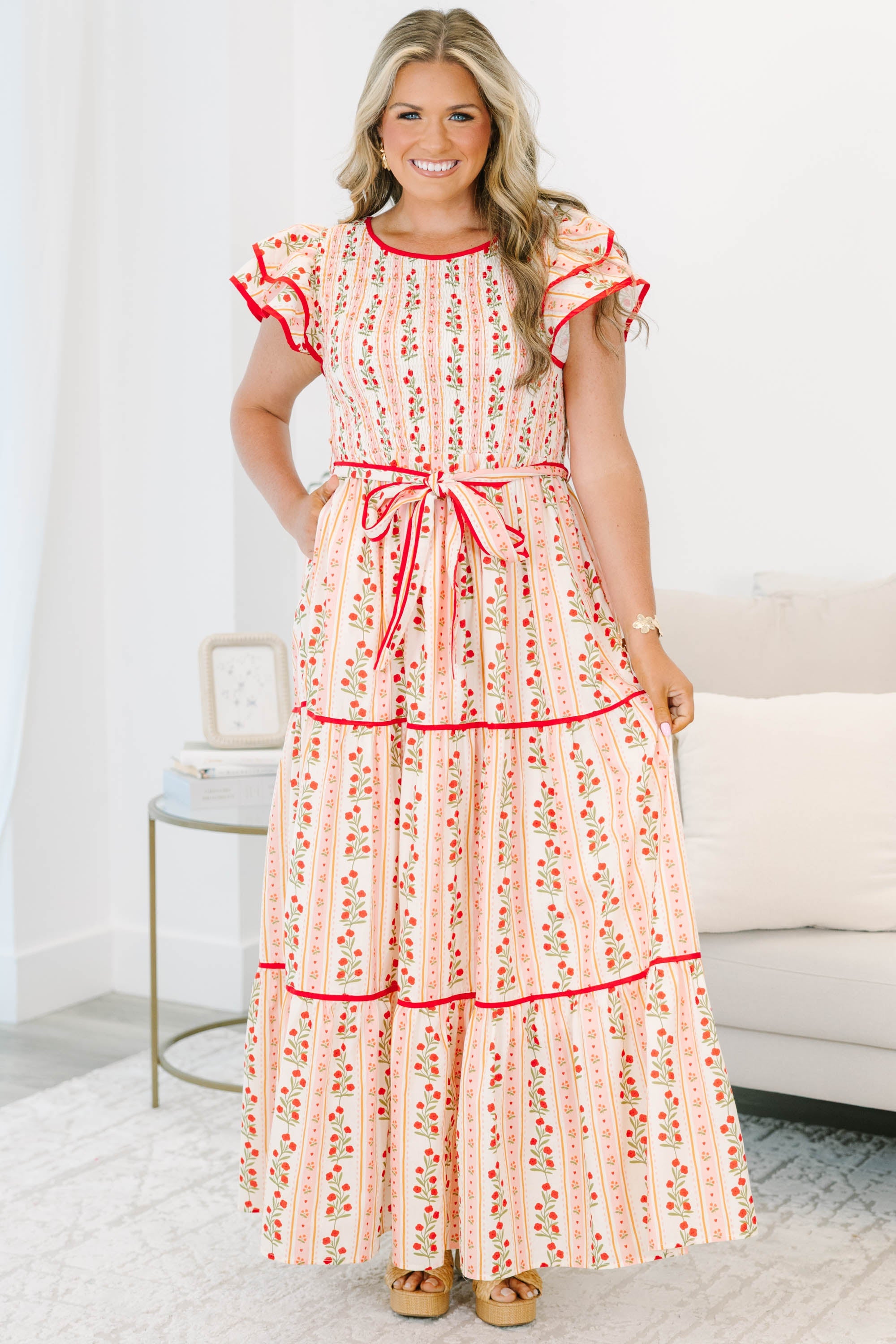 Another Time And Place Dress, Pink