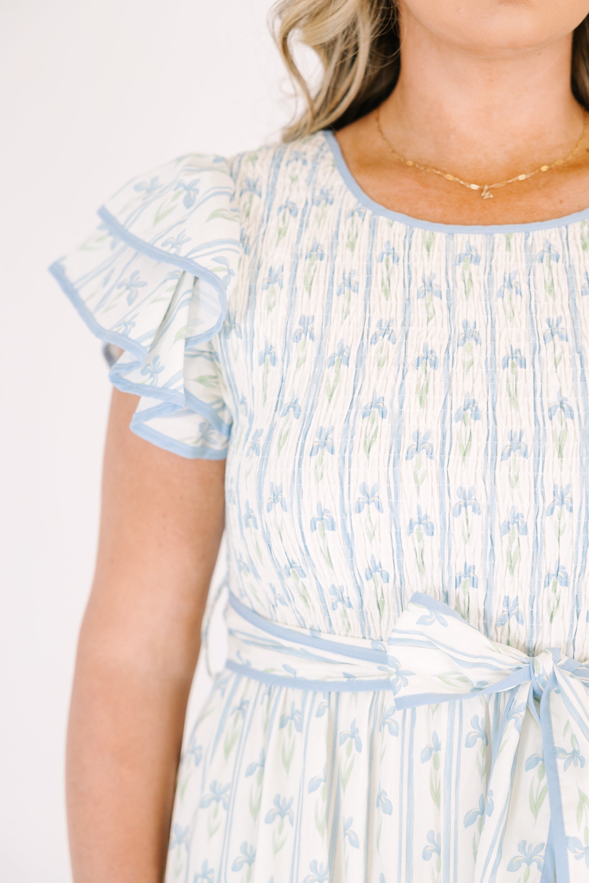 Another Time And Place Dress, Blue