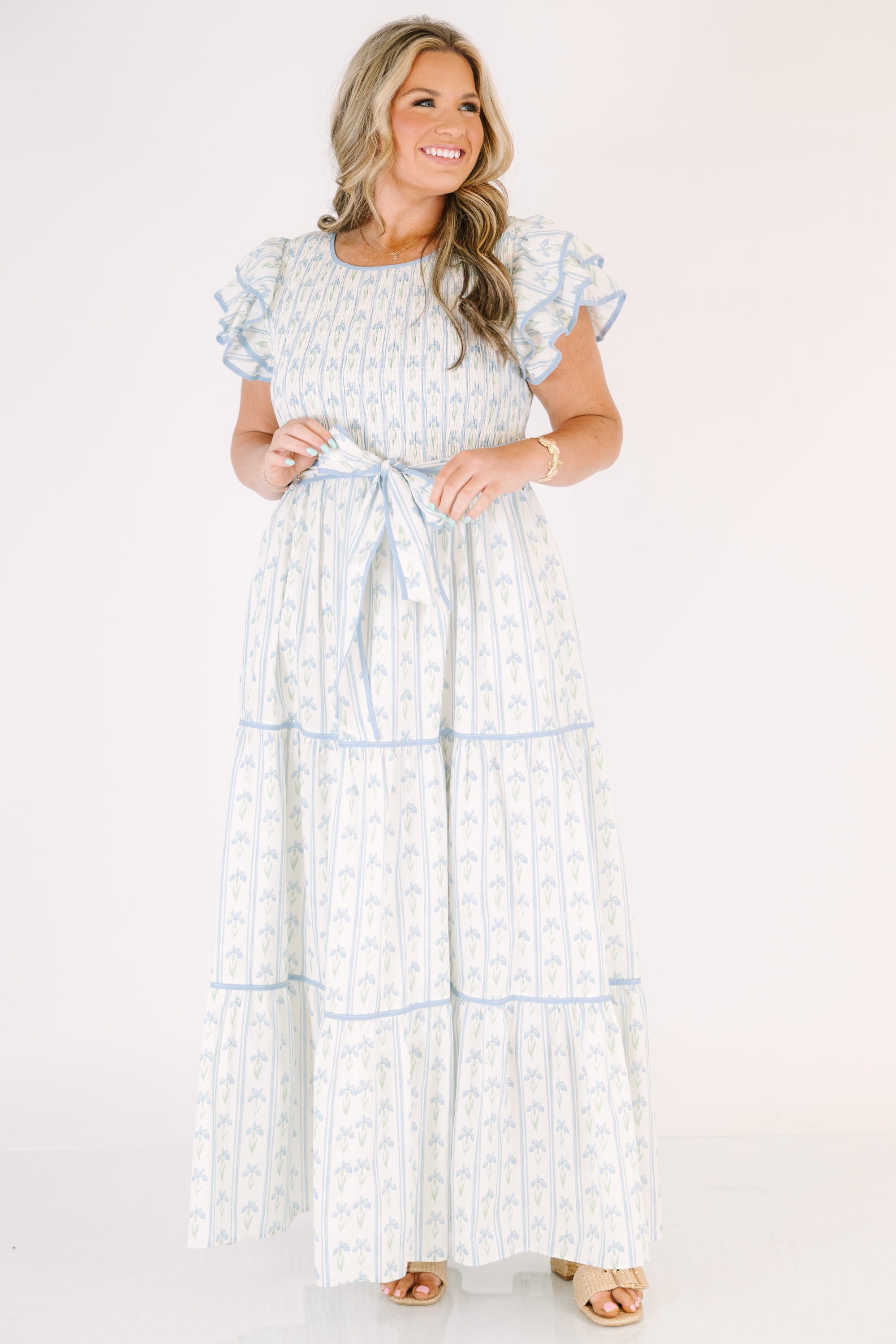 Another Time And Place Dress, Blue
