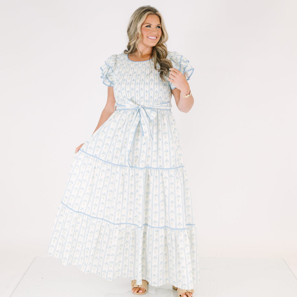Another Time And Place Dress, Blue