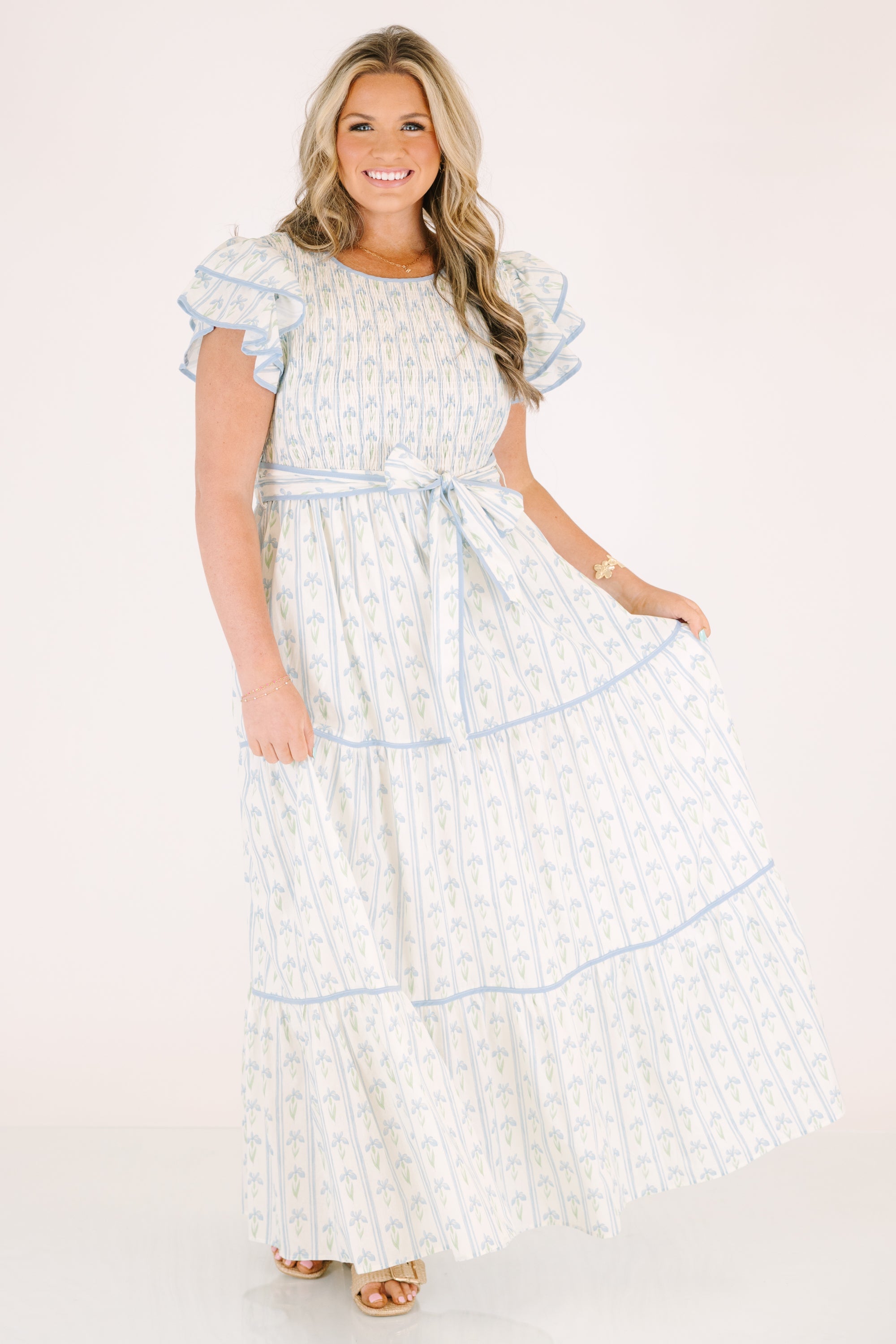 Another Time And Place Dress, Blue