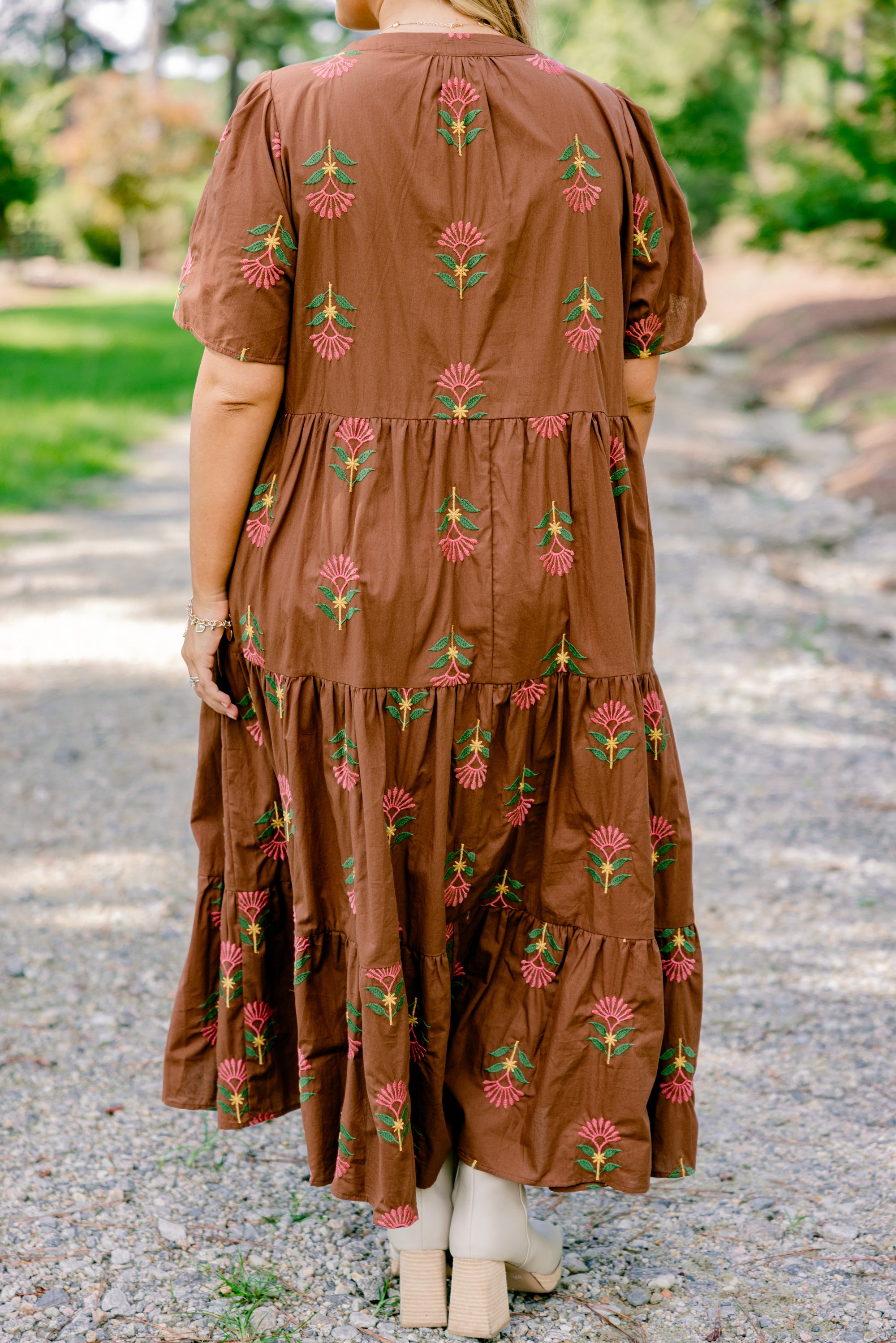 Anything Goes Dress, Brown