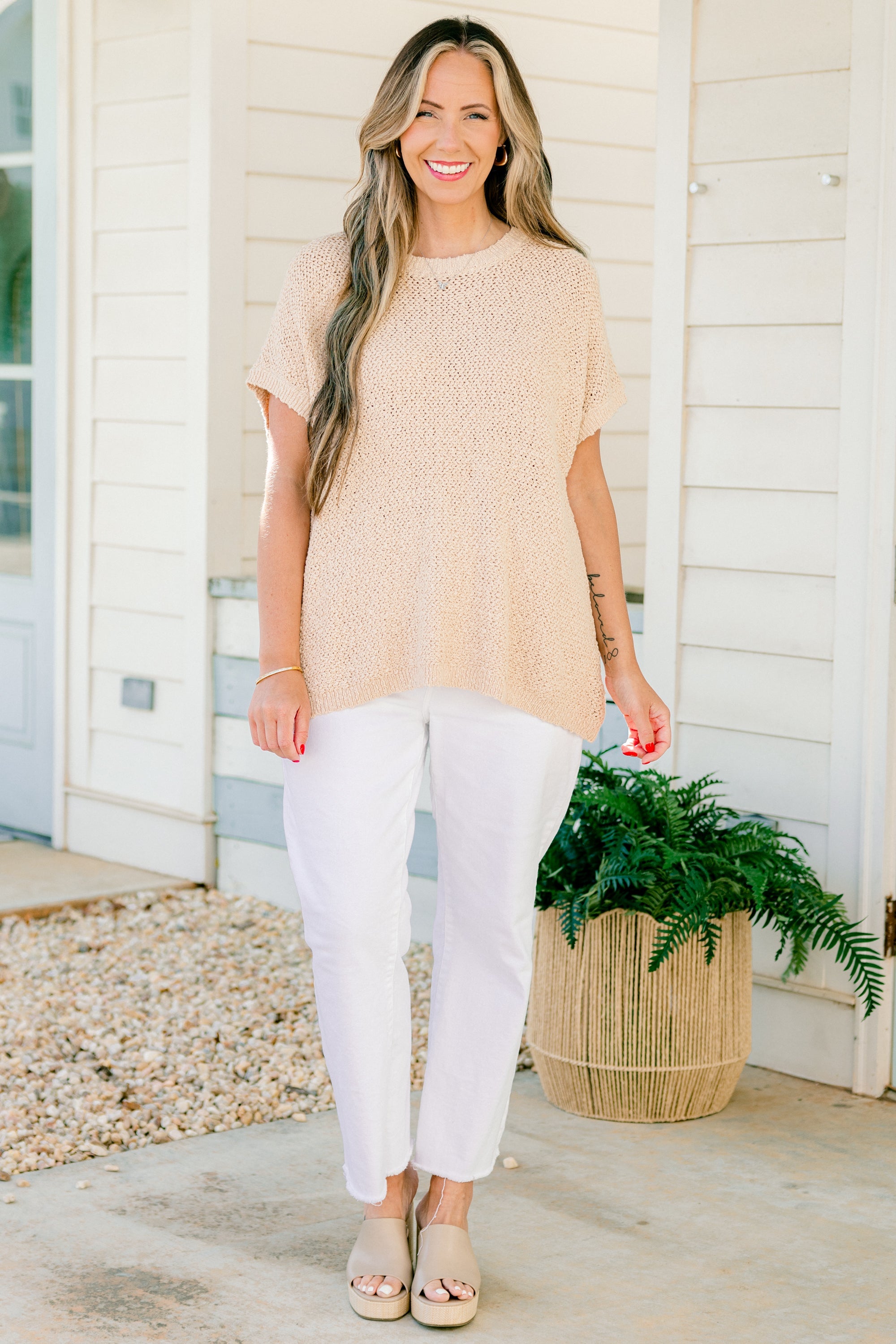 Apple Of My Eye Top, Khaki