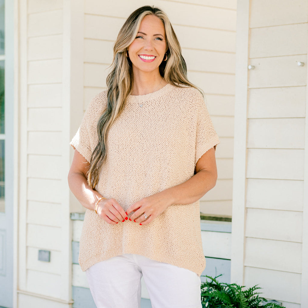 Apple Of My Eye Top, Khaki