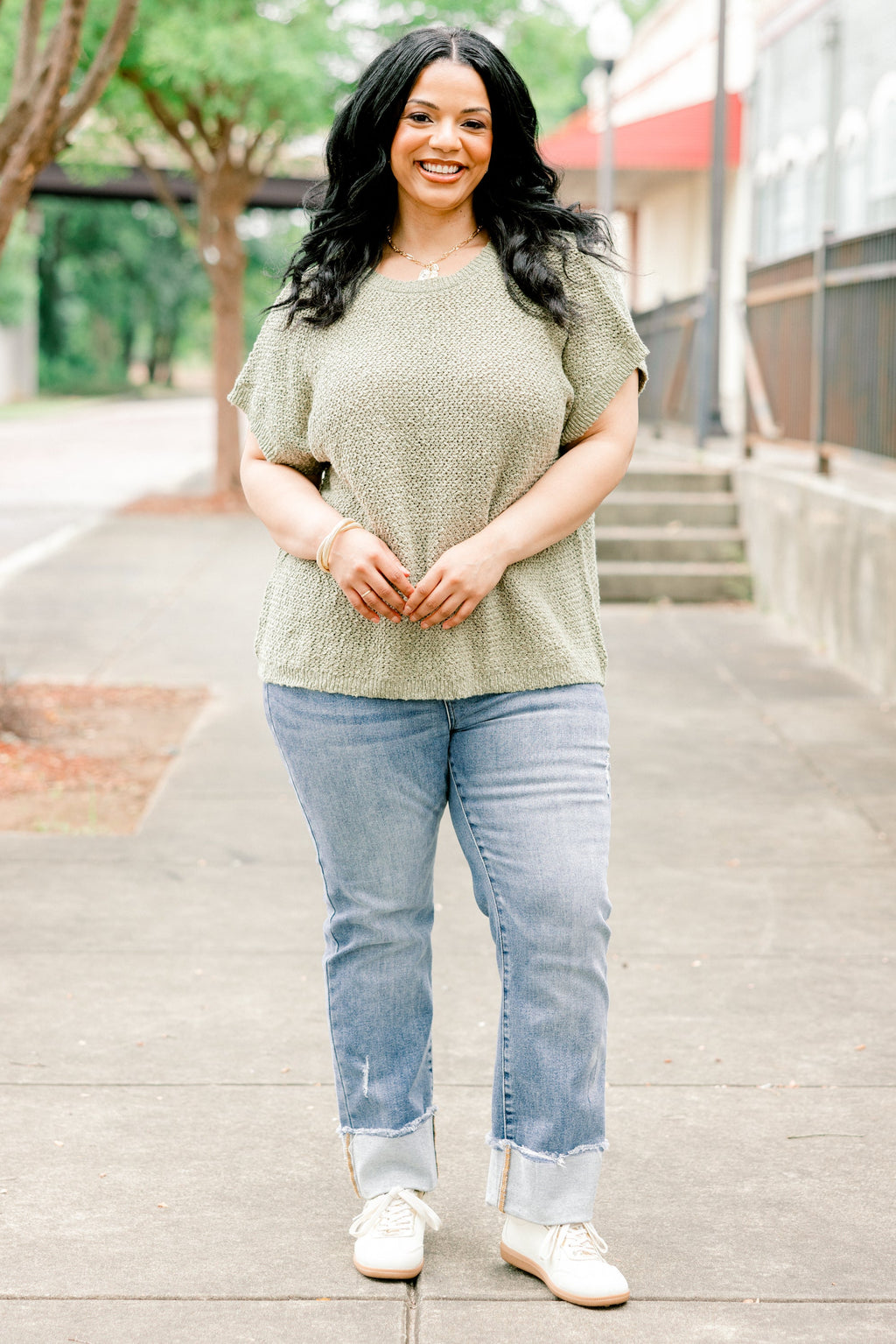 Apple Of My Eye Top, Olive