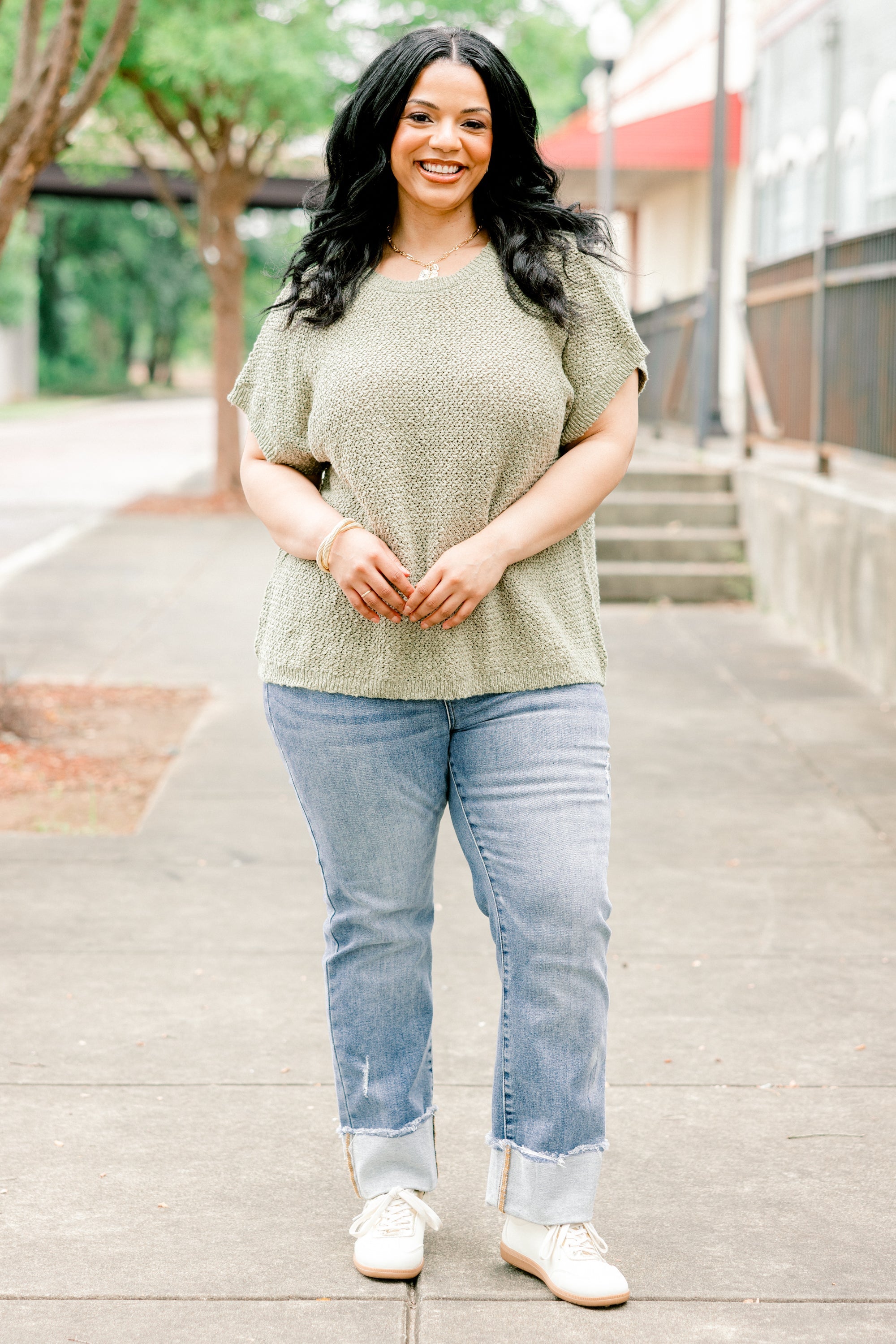 Apple Of My Eye Top, Olive
