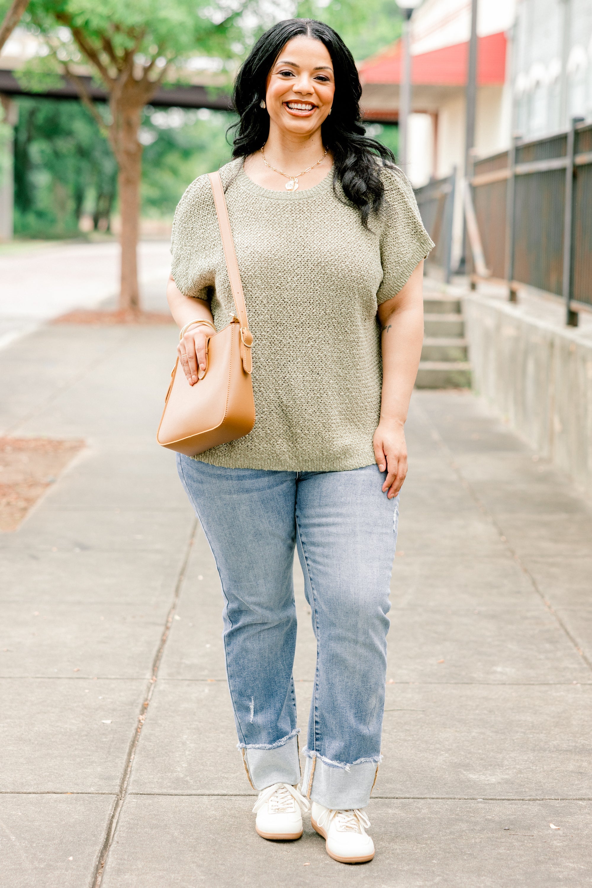Apple Of My Eye Top, Olive