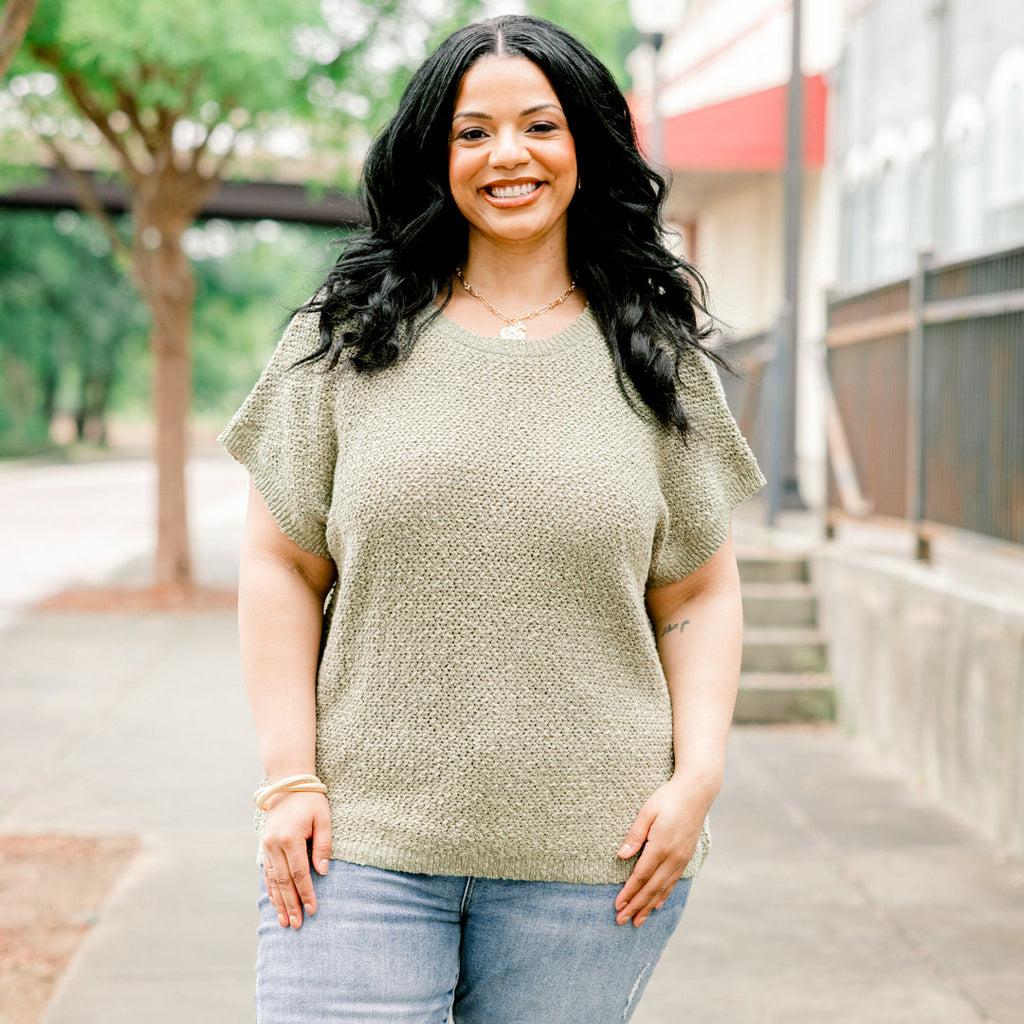 Apple Of My Eye Top, Olive