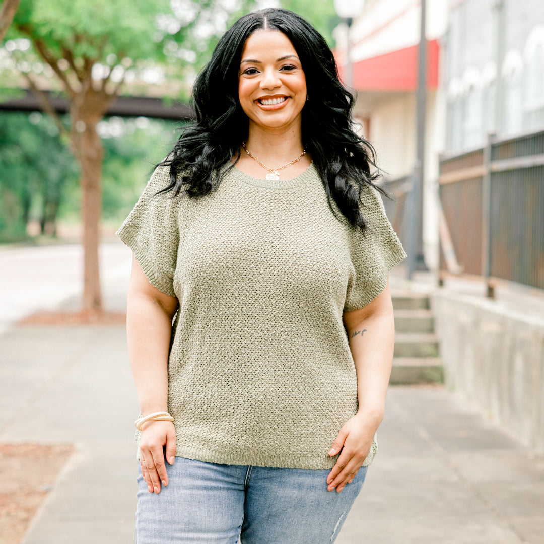 Apple Of My Eye Top, Olive