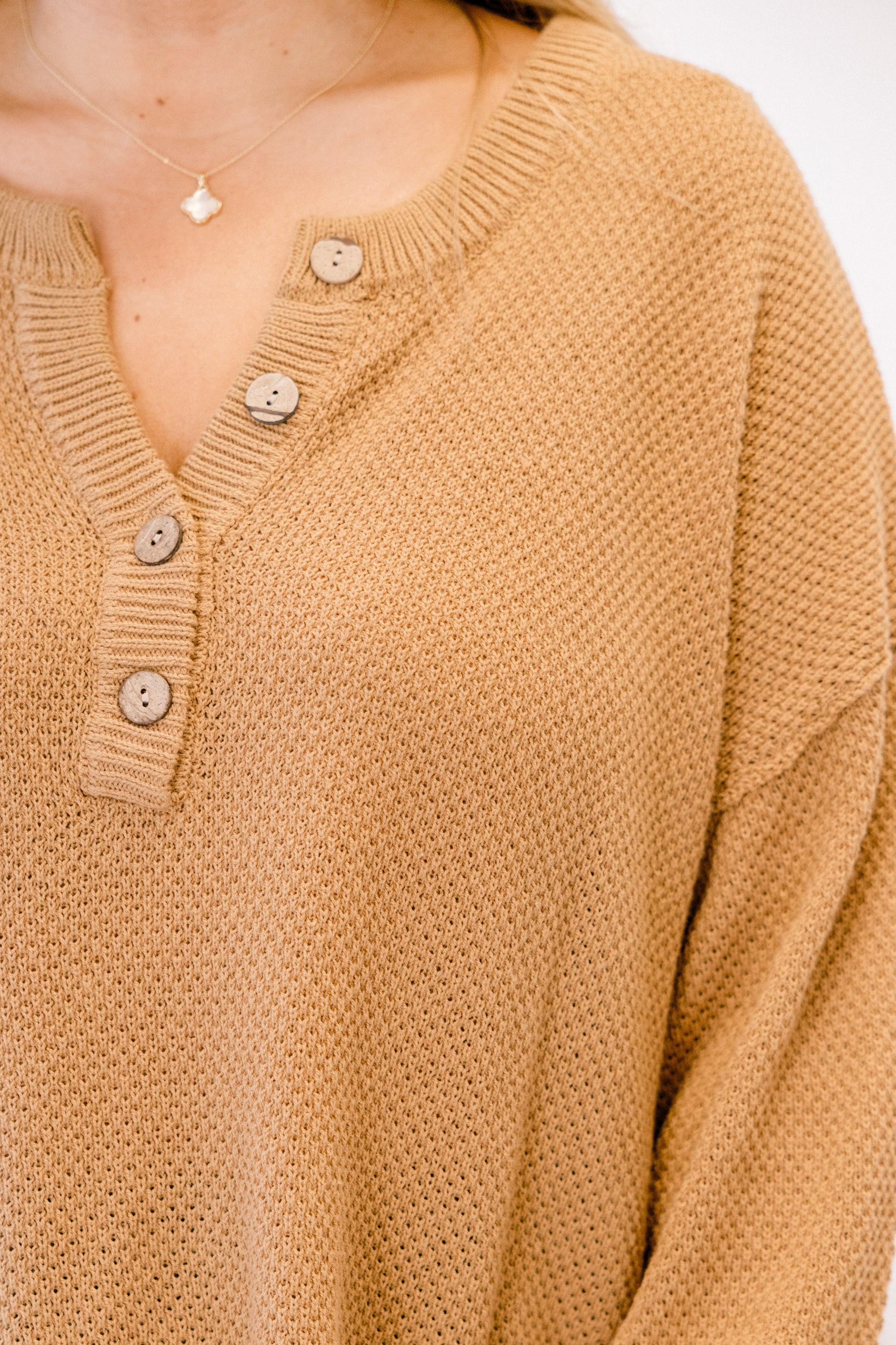 Apple Picking Sweater, Khaki