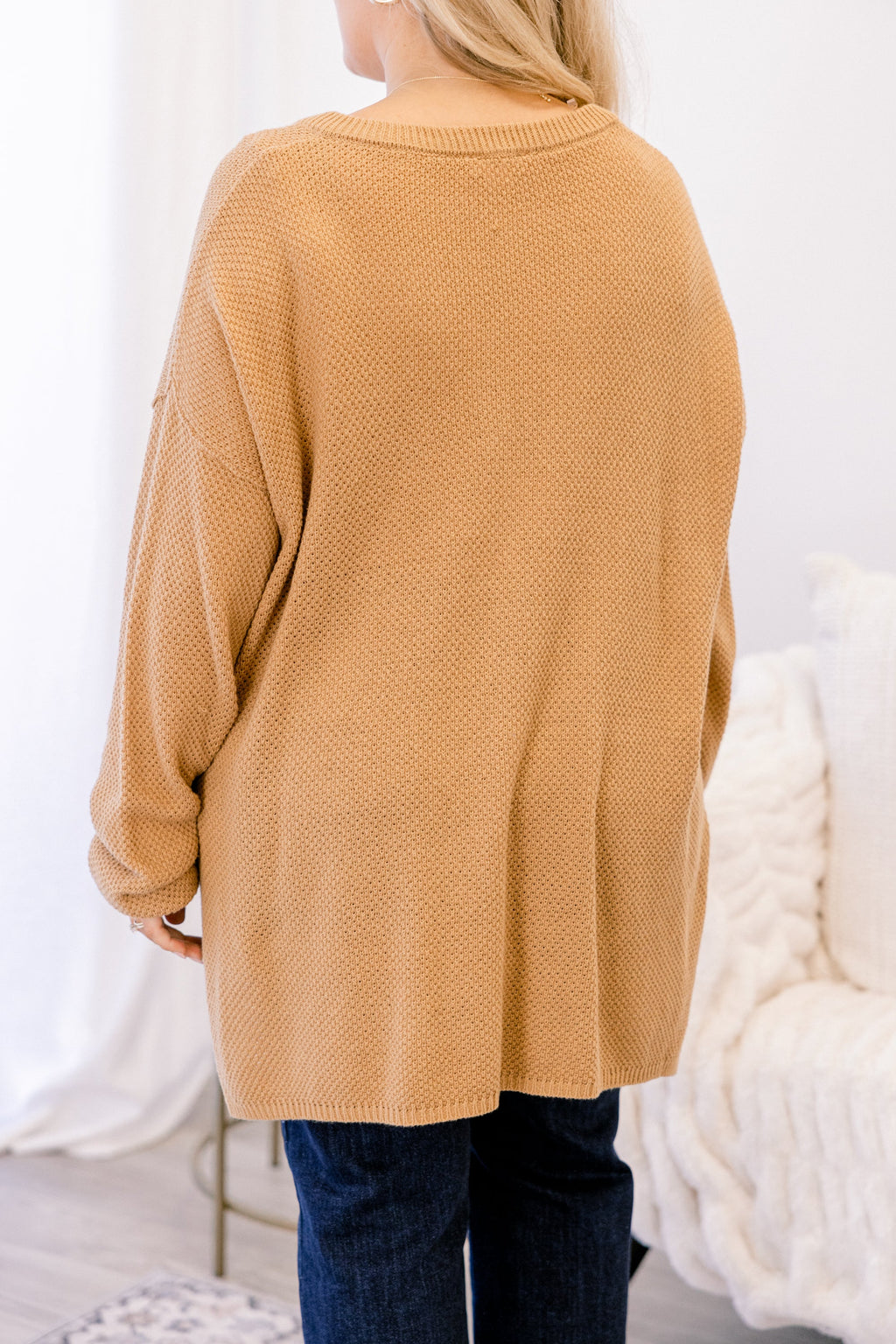 Apple Picking Sweater, Khaki