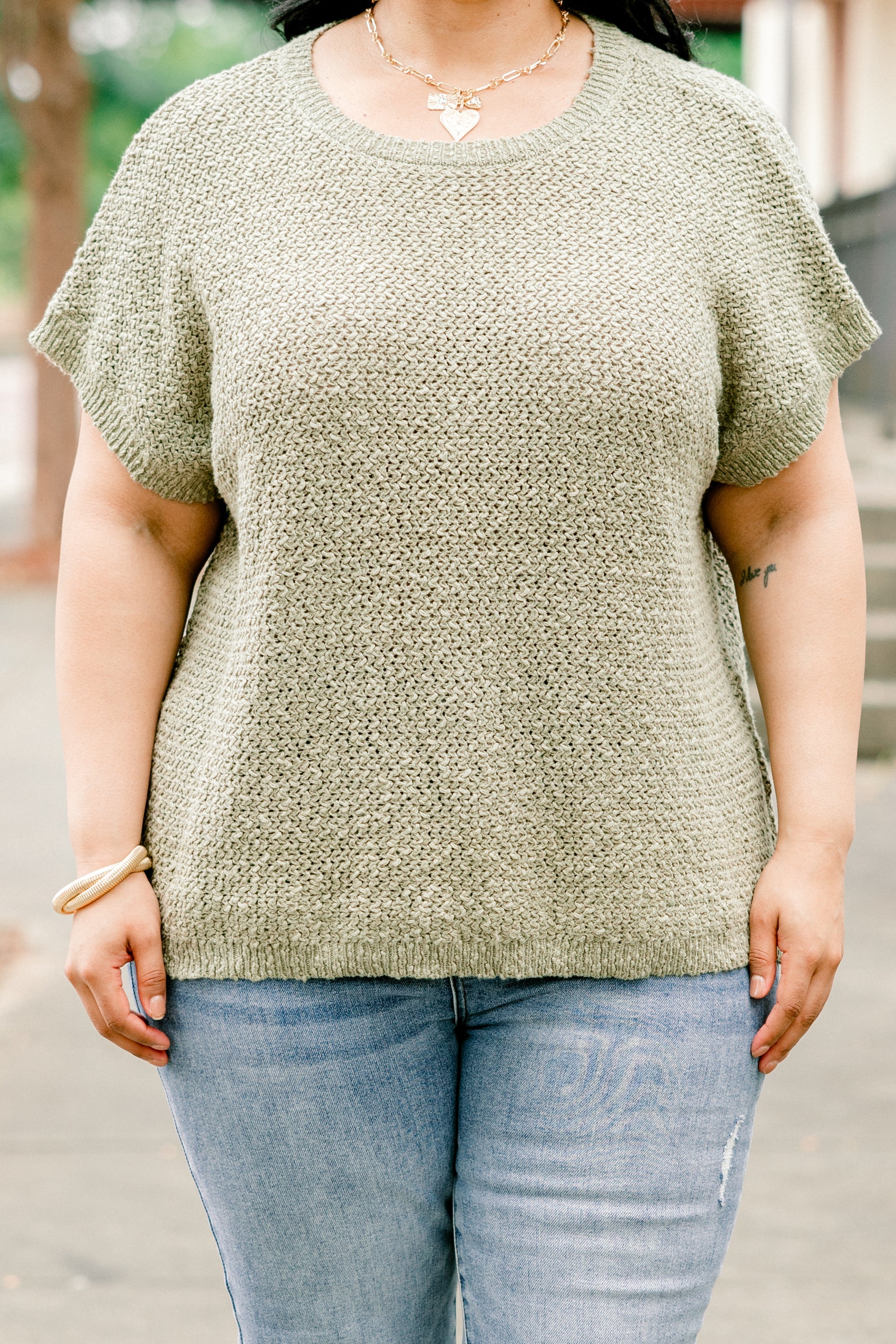 Apple Of My Eye Top, Olive