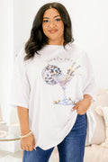 Apres Disco Boyfriend Tee, White