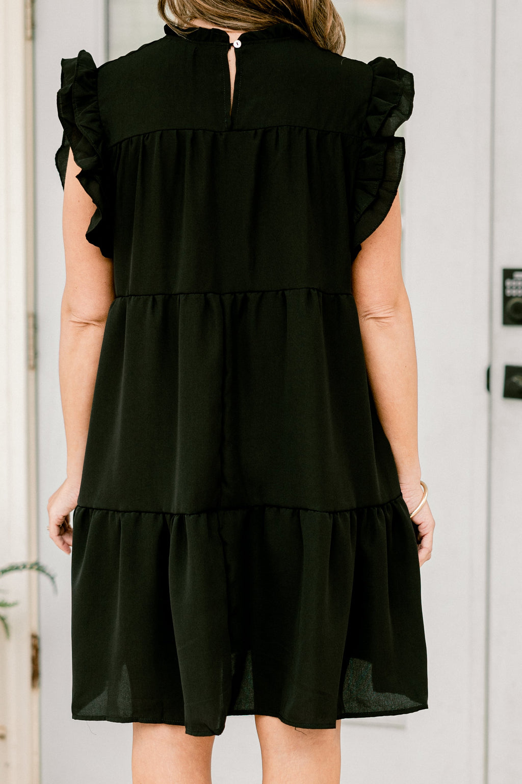 April Showers Dress, Black