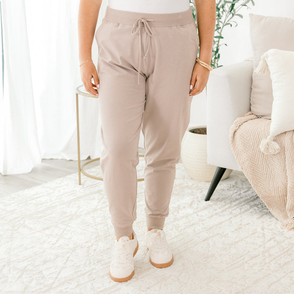 Around The World Joggers, Ash Mocha
