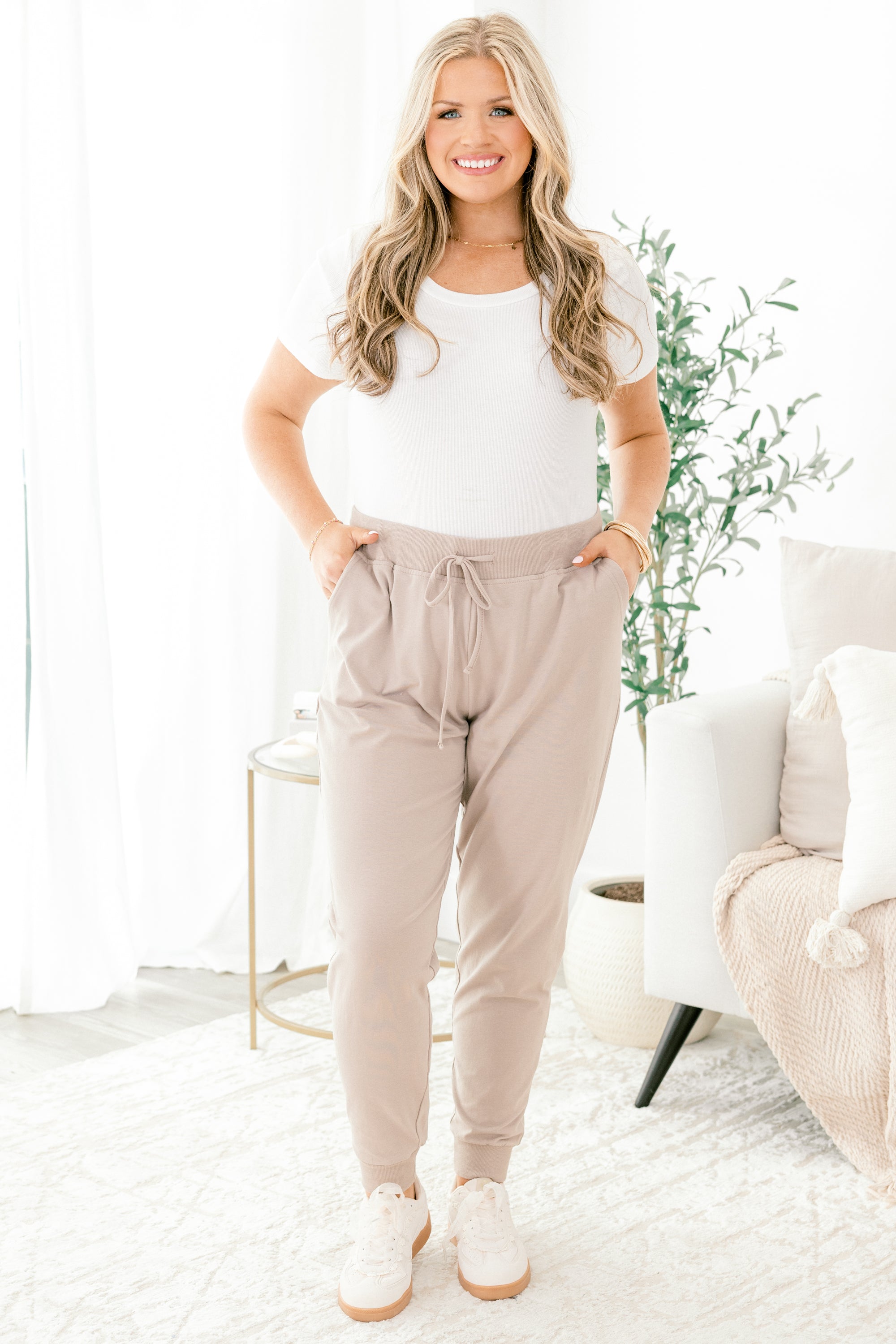 Around The World Joggers, Ash Mocha