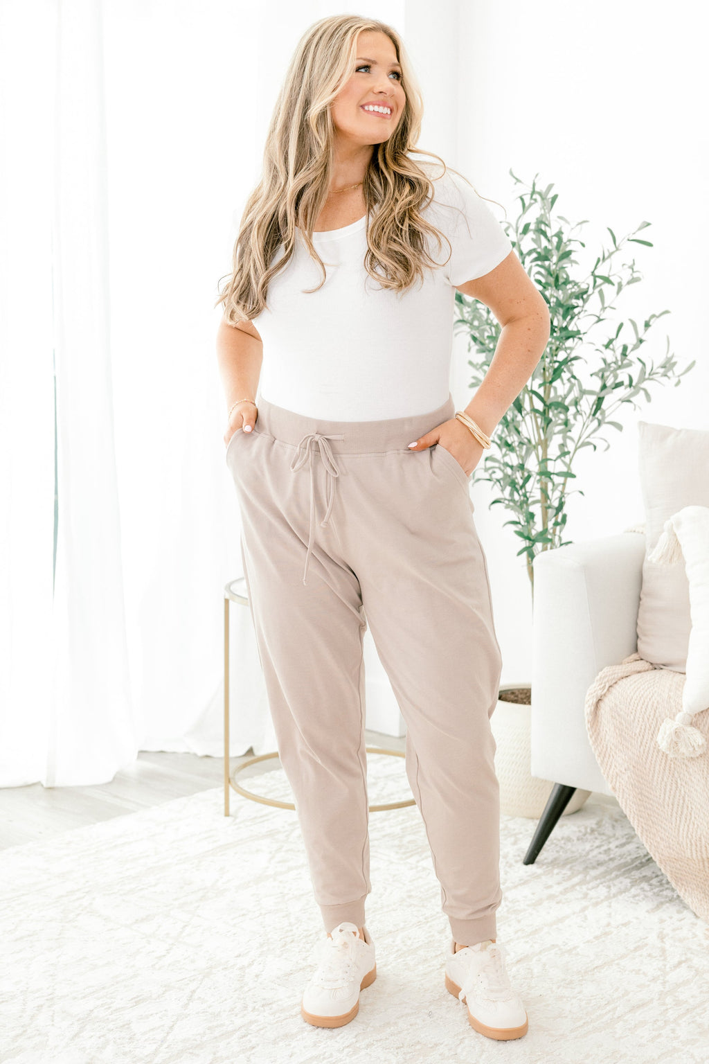 Around The World Joggers, Ash Mocha