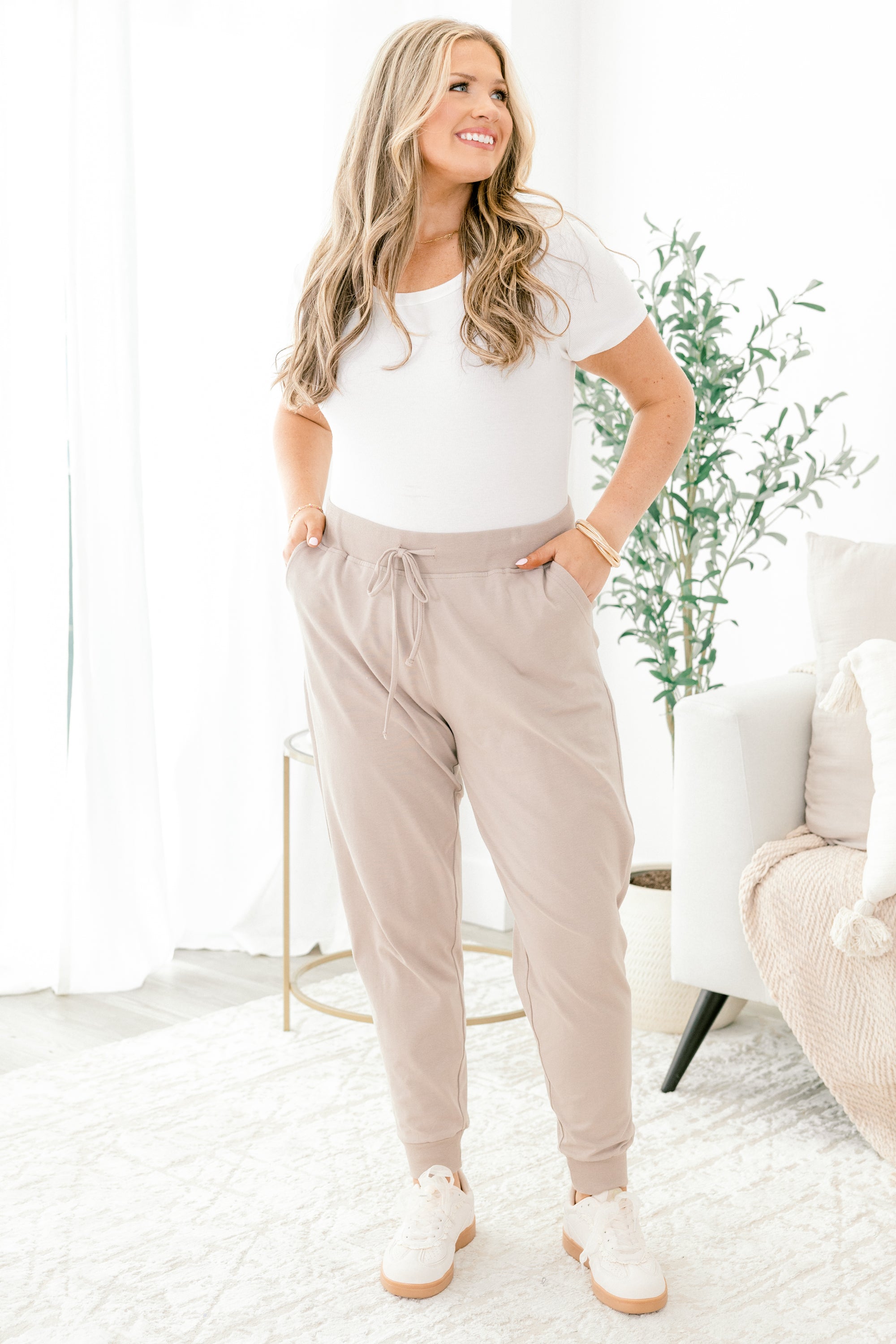 Around The World Joggers, Ash Mocha