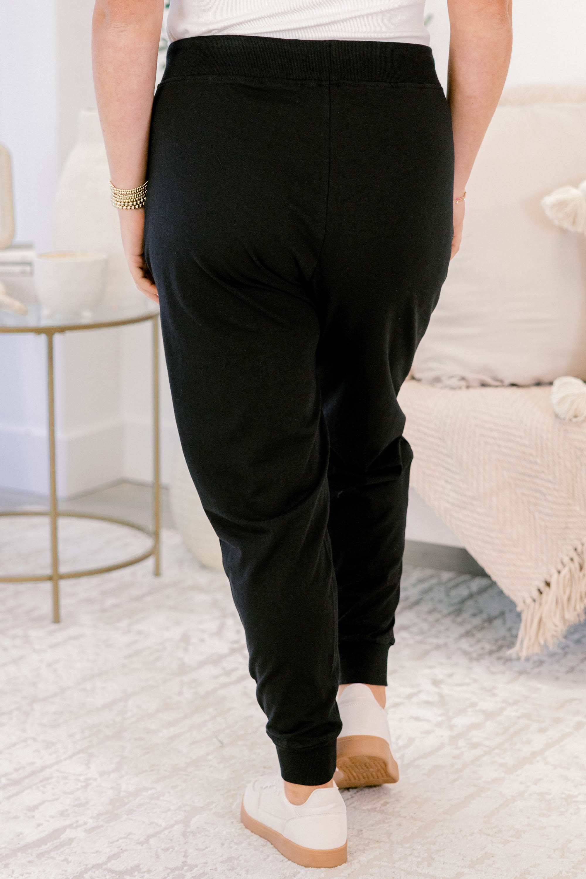 Around The World Joggers, Black