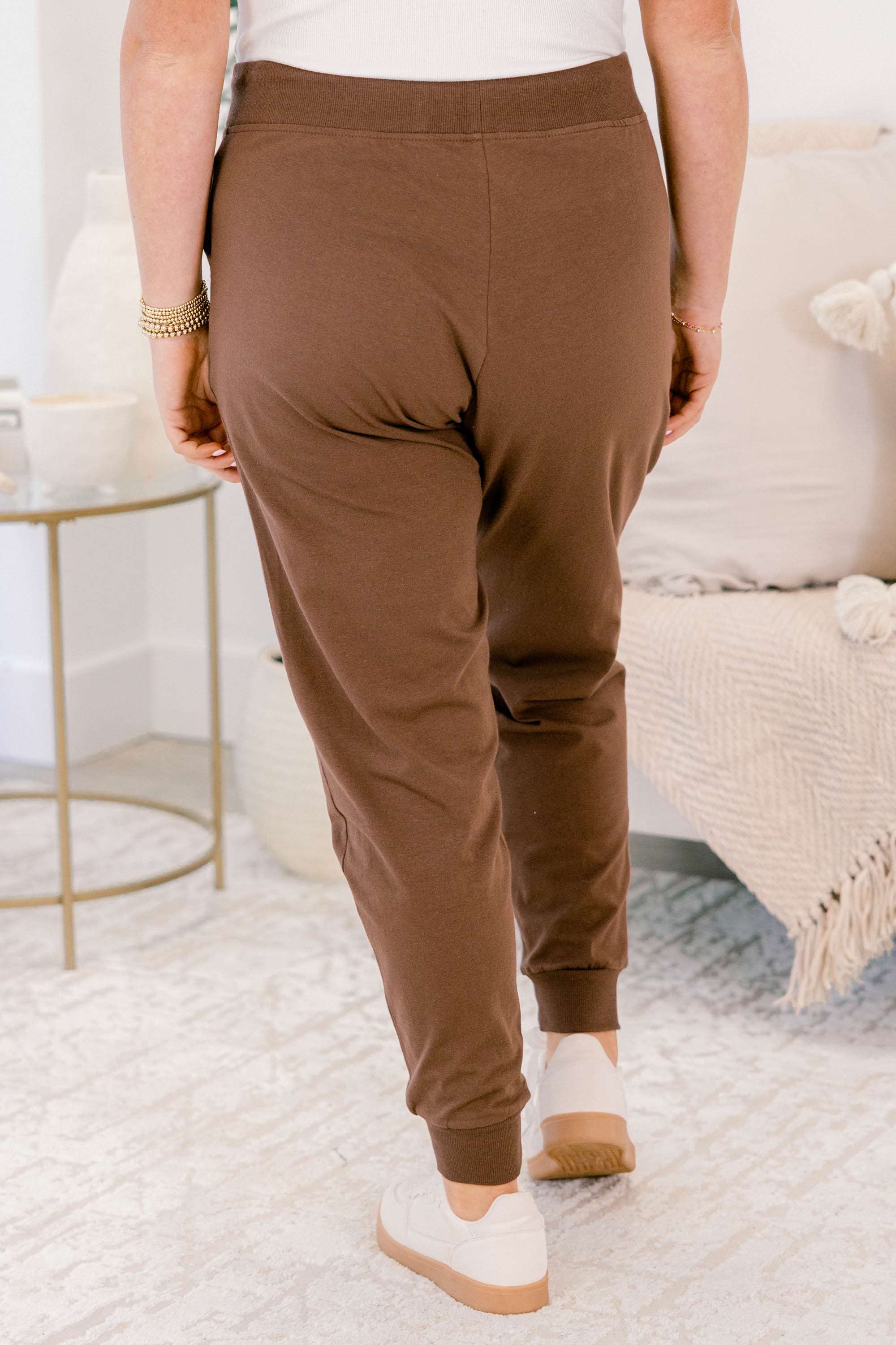 Around The World Joggers, Brown