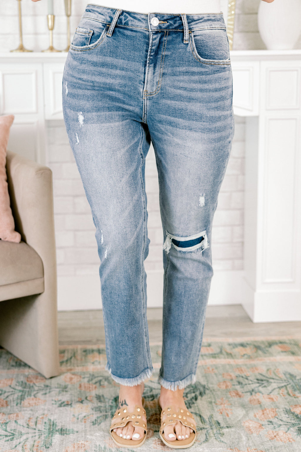 Around Town Jeans, Medium Wash
