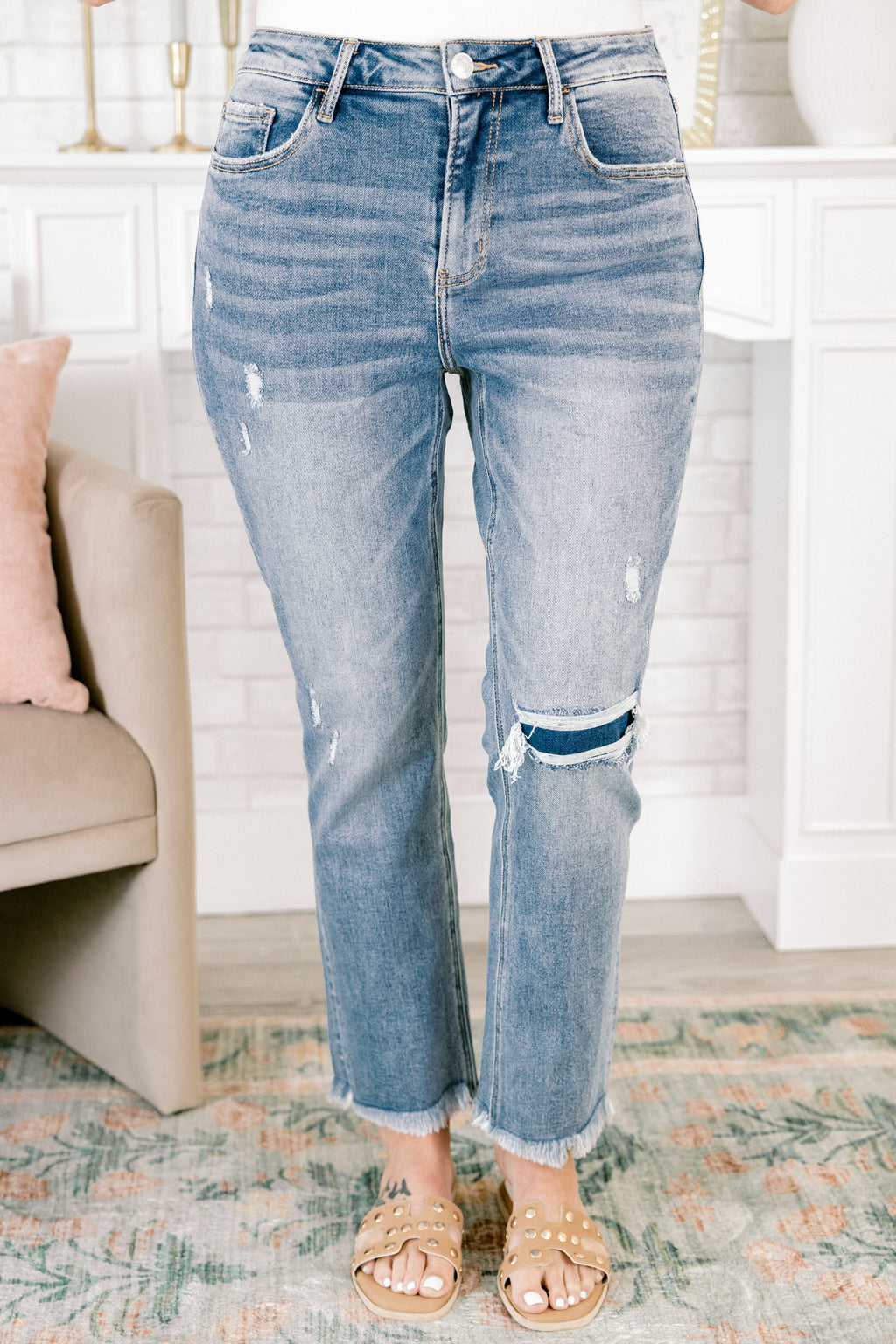 Around Town Jeans, Medium Wash