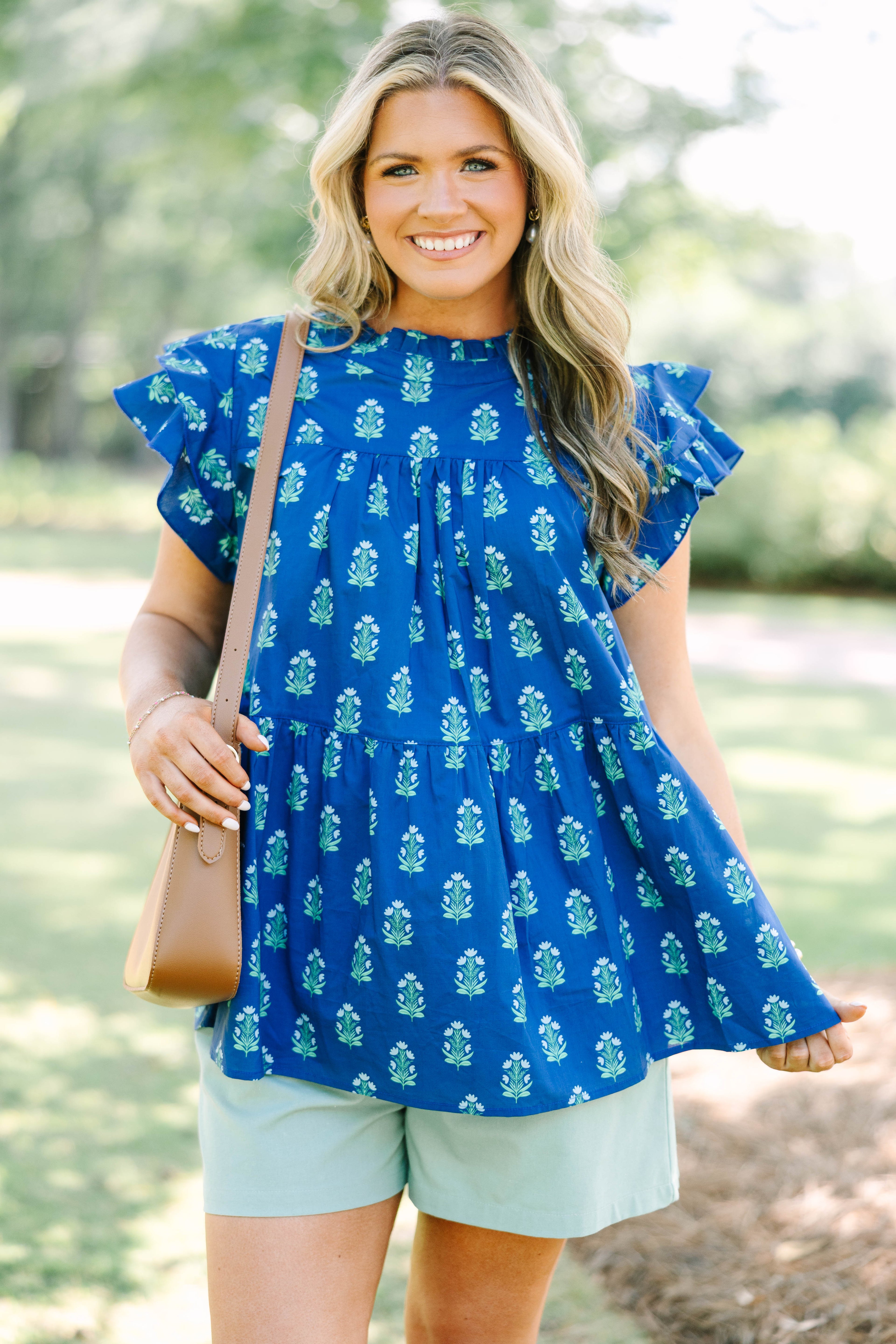 As Of Right Now Top, Navy