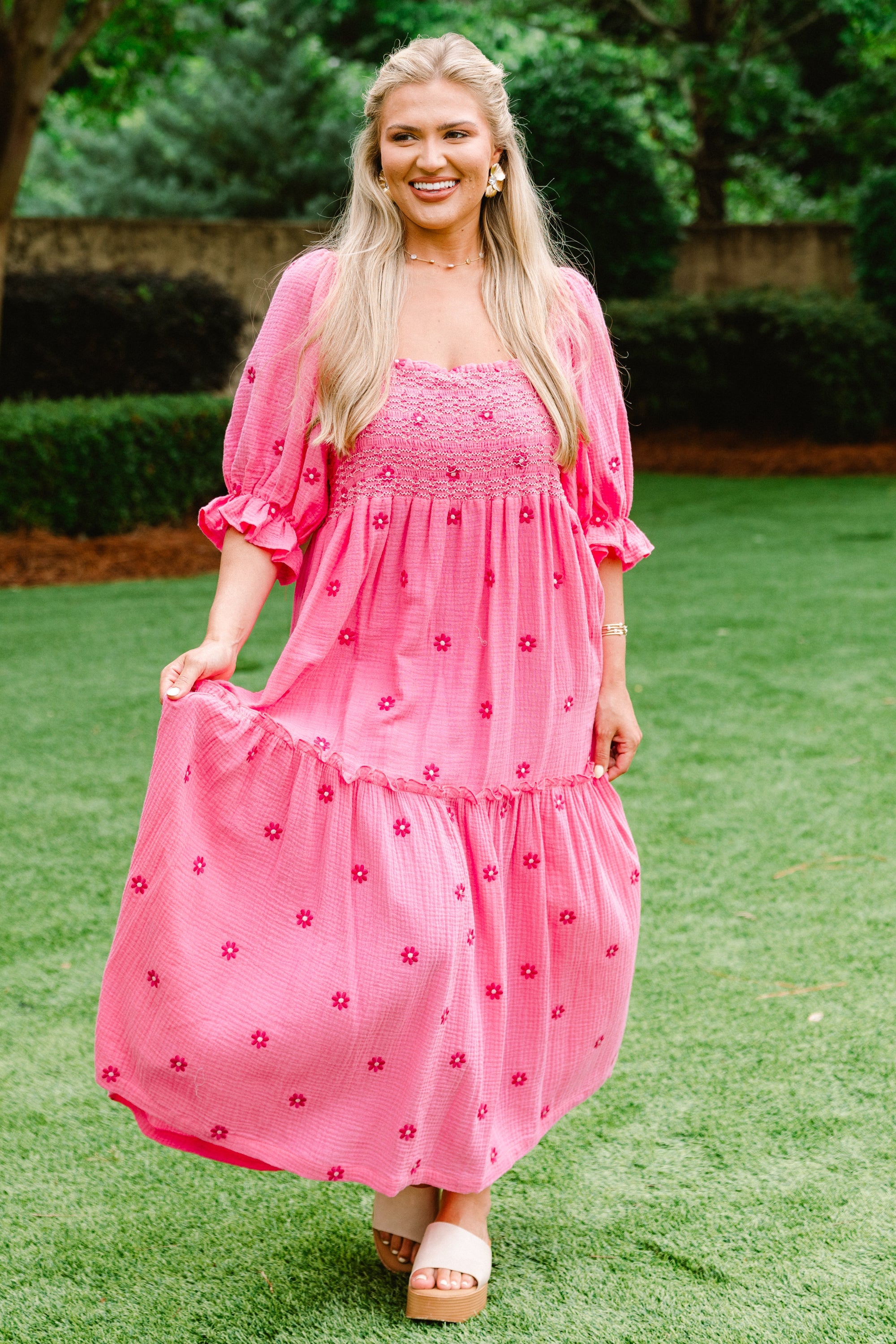 Aster Dress, Pink