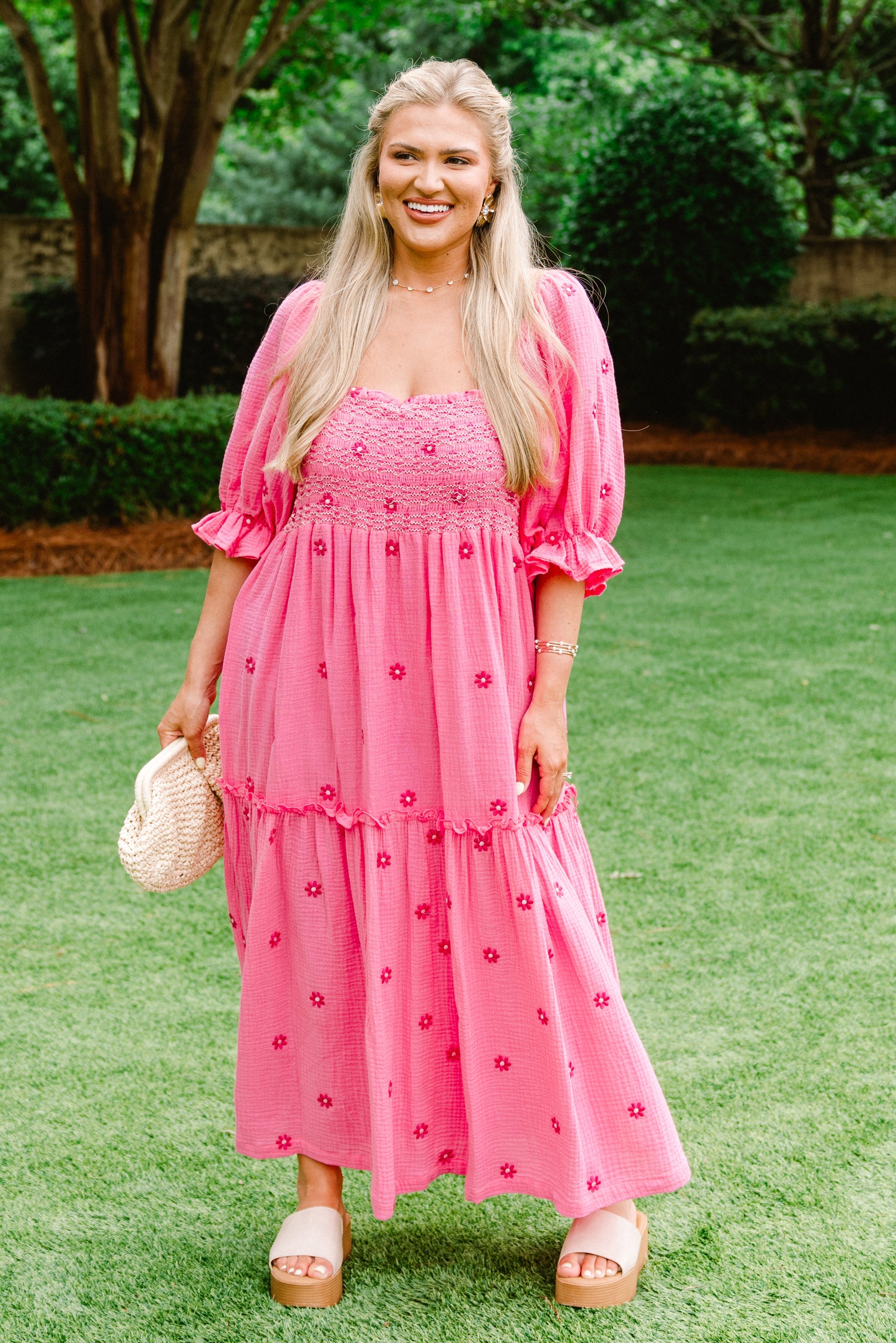 Aster Dress, Pink