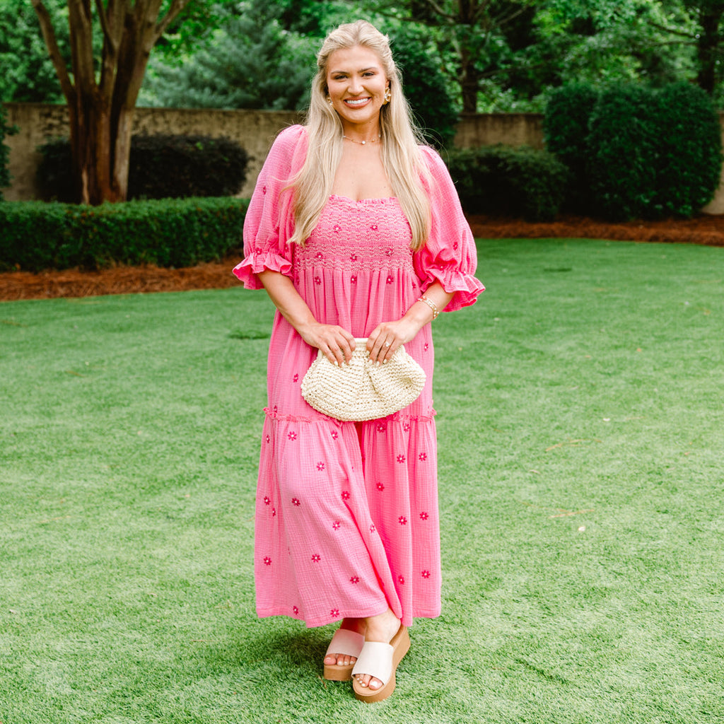Aster Dress, Pink